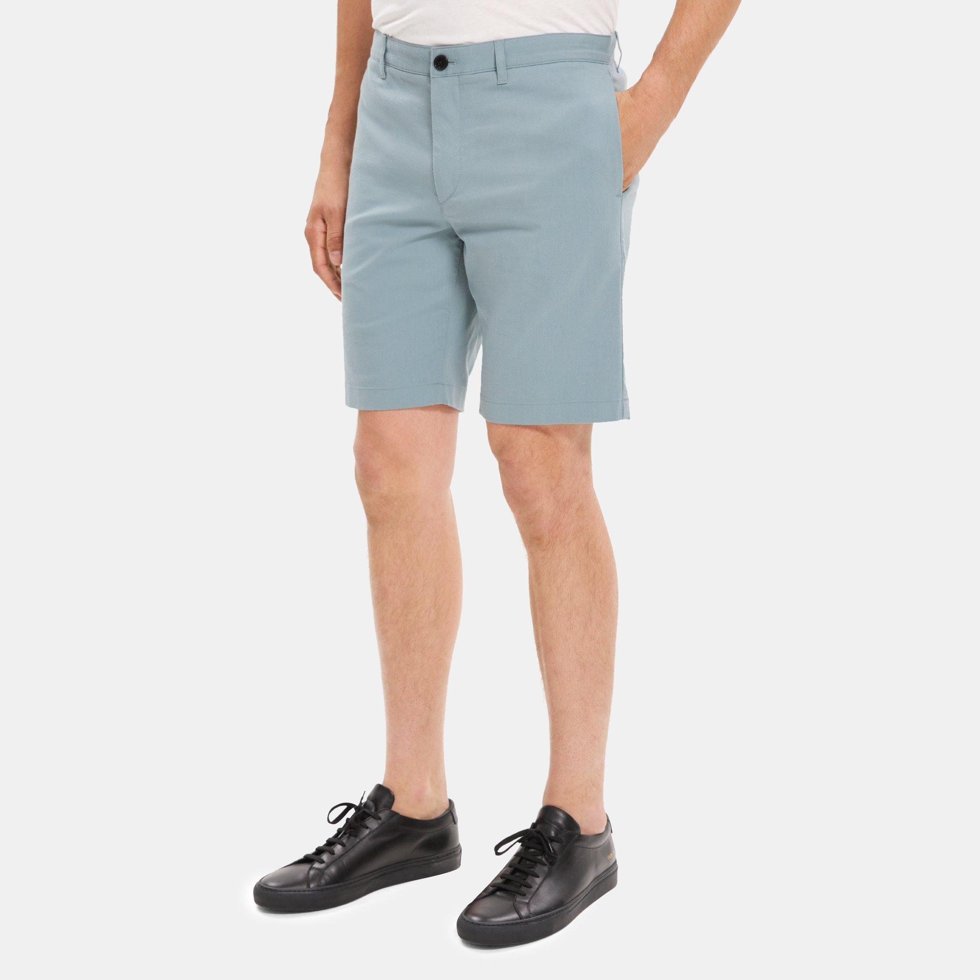 Classic-Fit Short in Cotton Twill