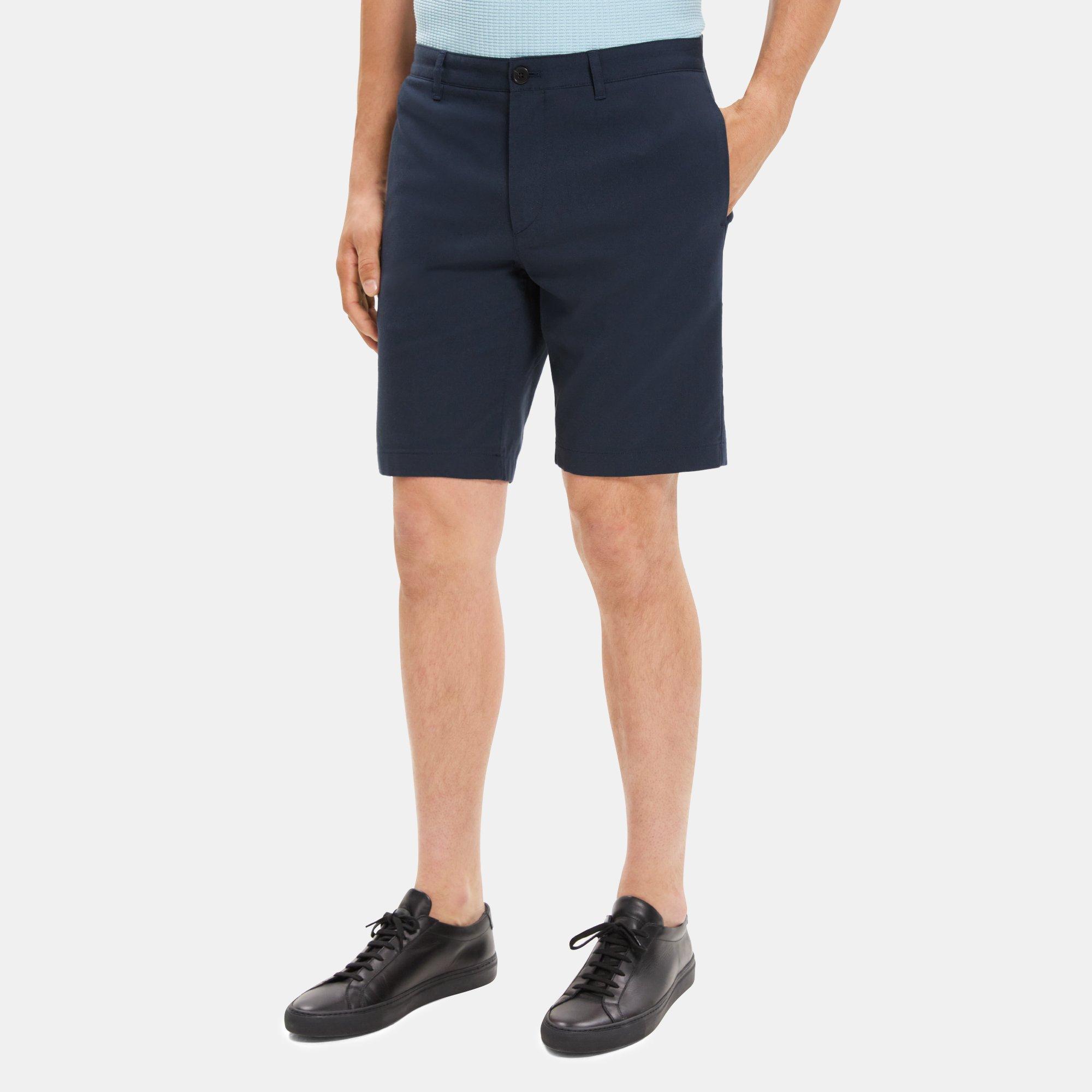 Classic-Fit Short in Cotton Twill