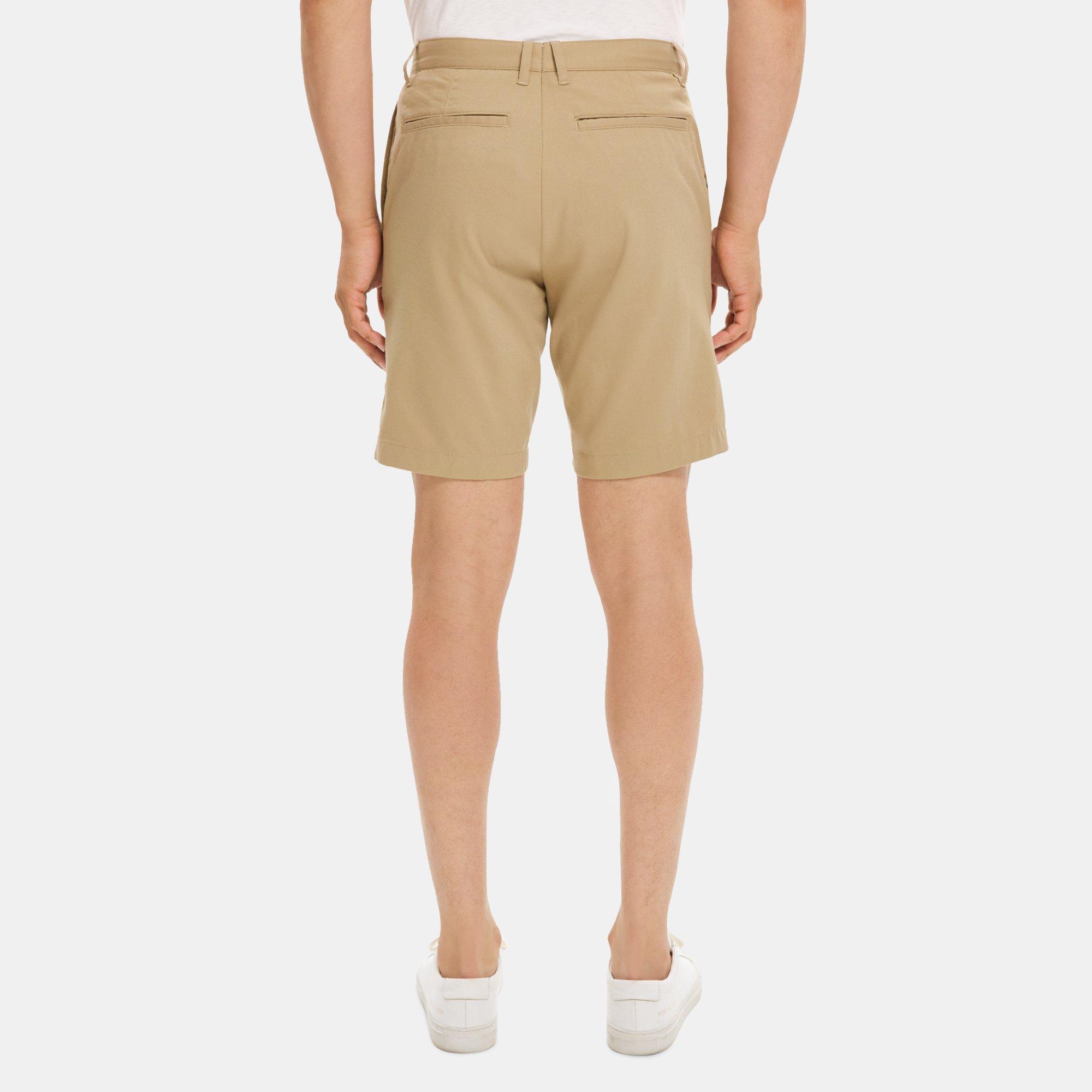 Classic-Fit Short in Cotton Twill