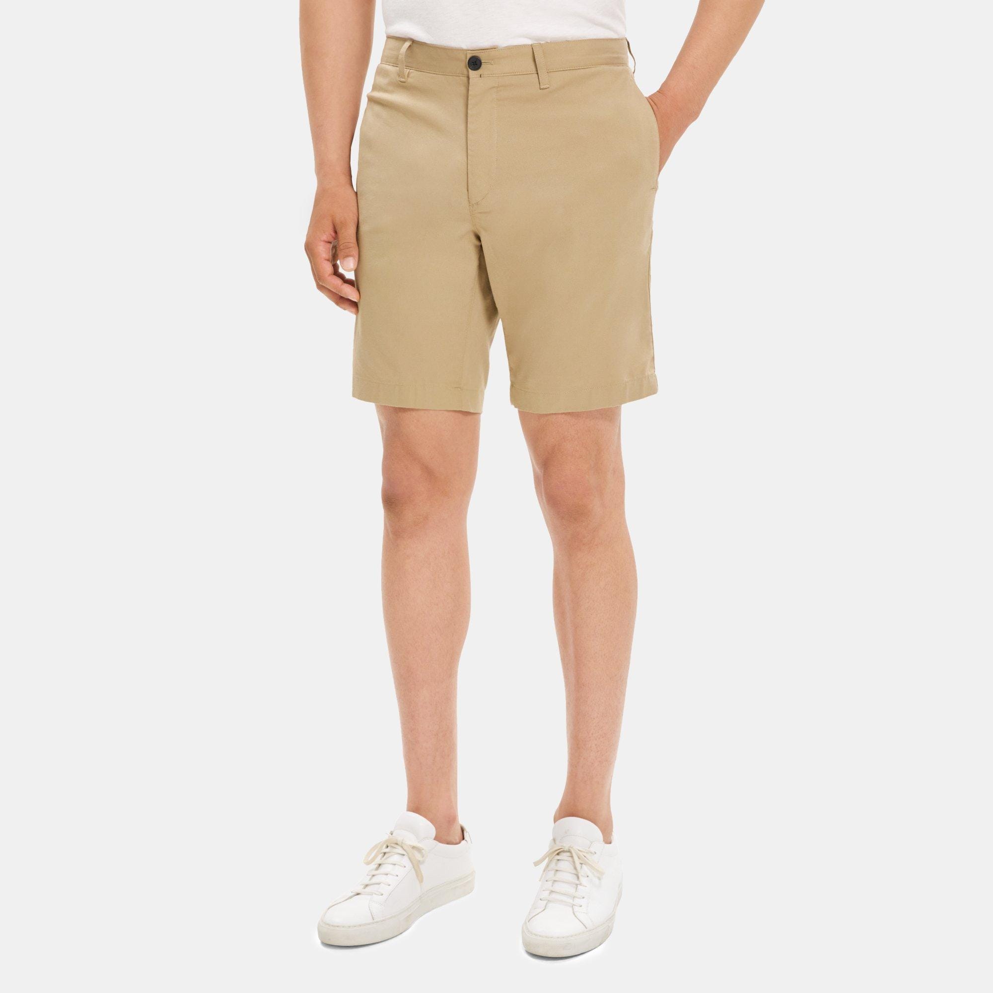 Classic-Fit Short in Cotton Twill