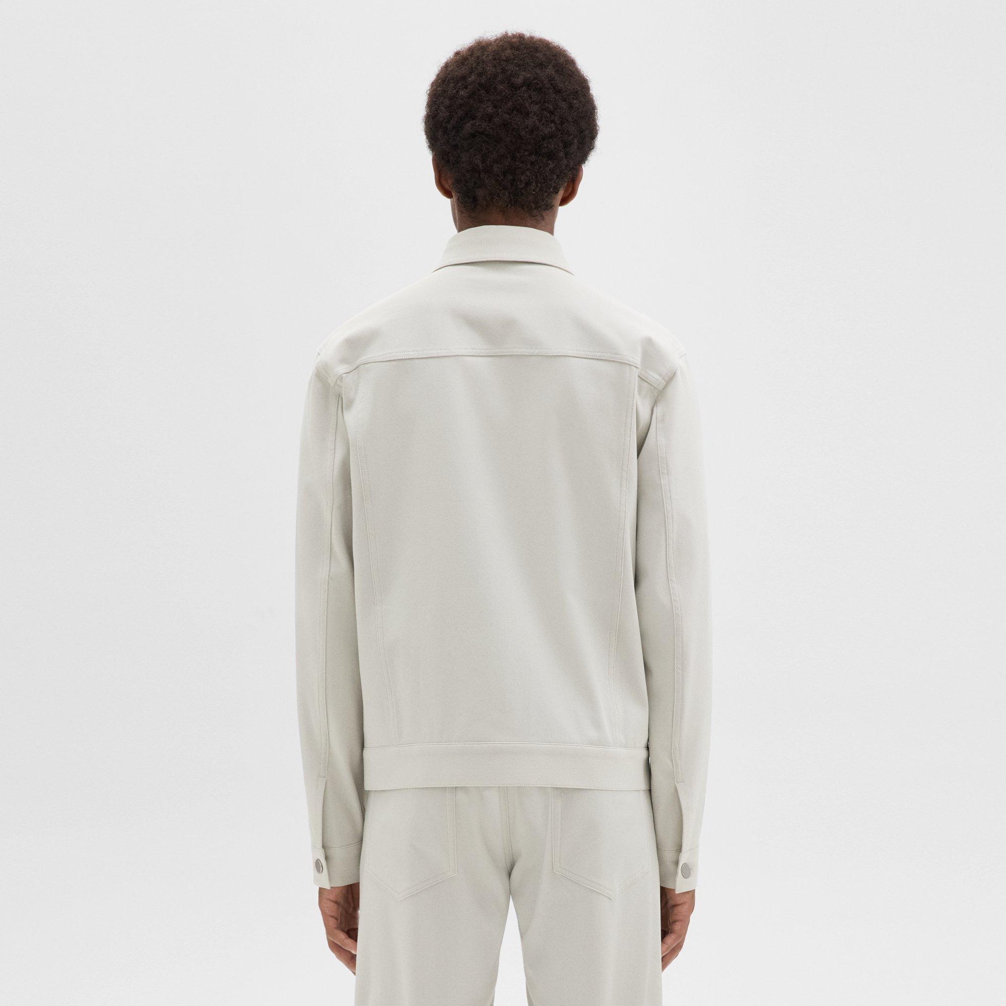 Neoteric Twill River Trucker Jacket | Theory