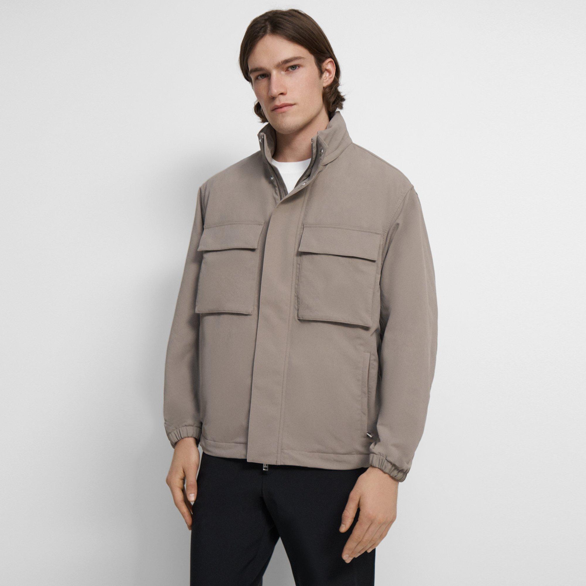 Recycled Tech Cargo Jacket | Theory Outlet