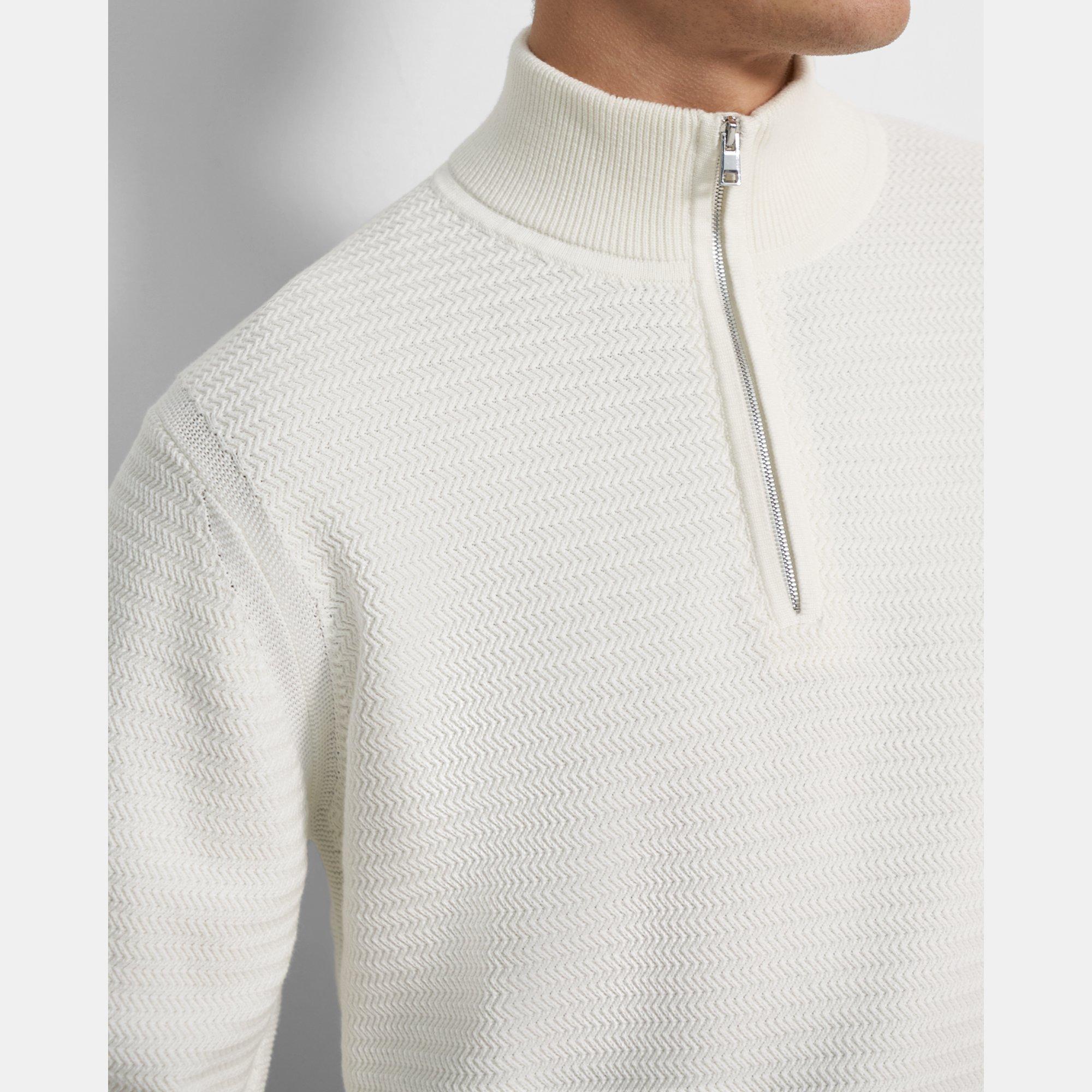 Riland Half-Zip Pullover in Cotton