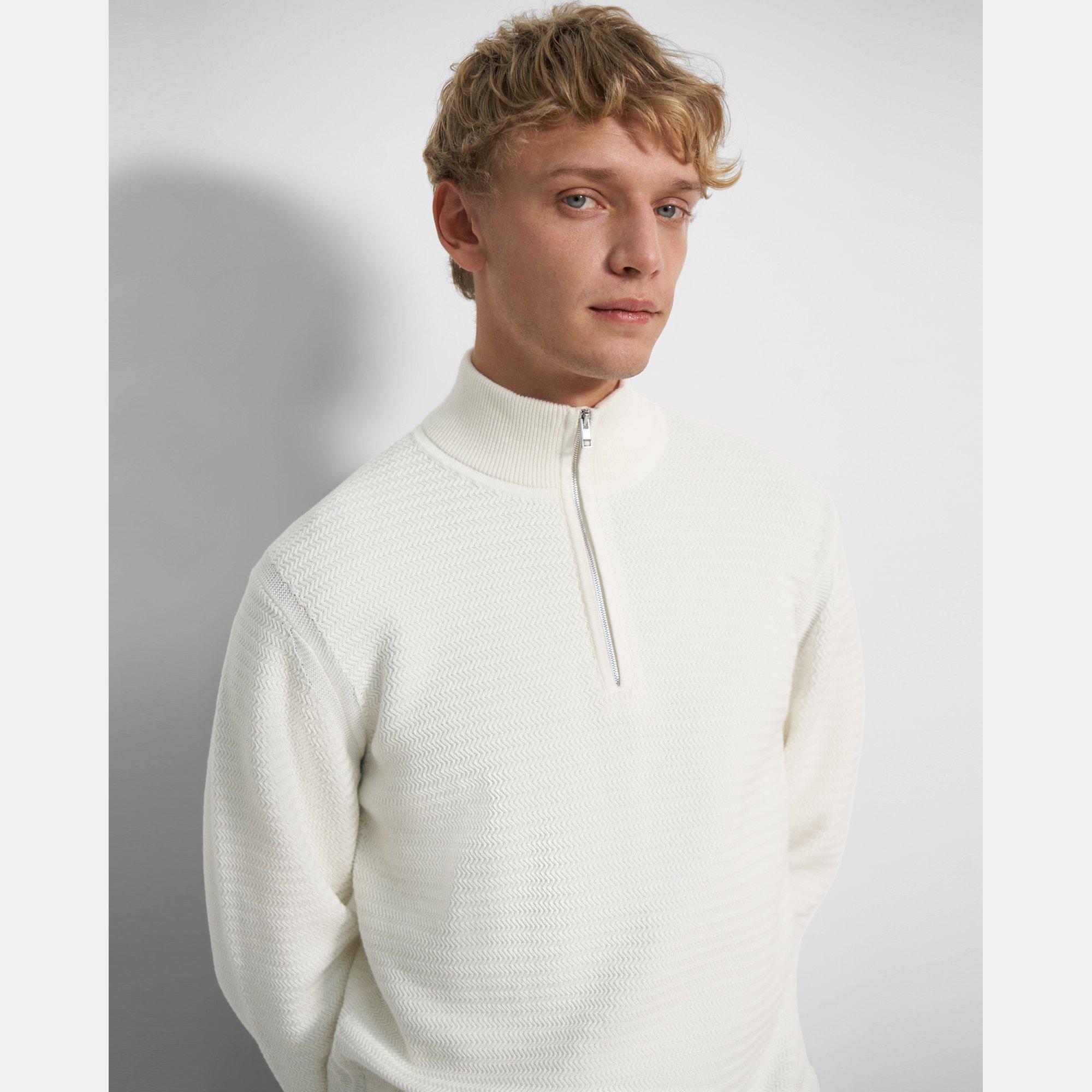 Riland Half-Zip Pullover in Cotton
