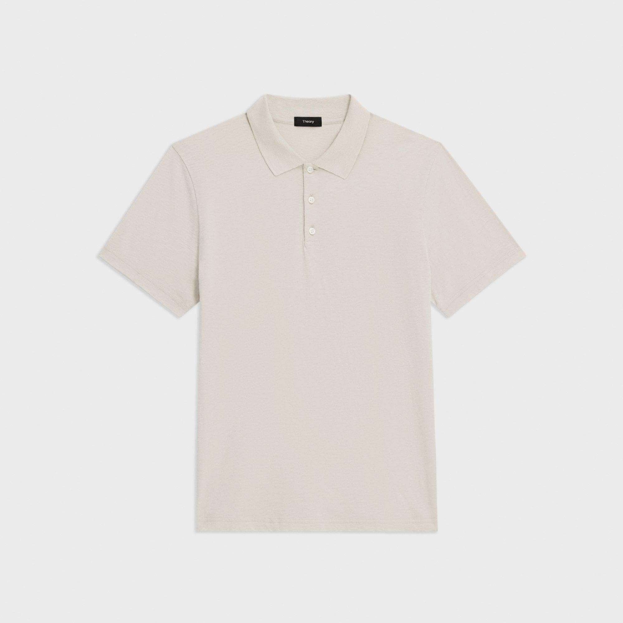 Polo Bron en Coton Flammé Cosmos