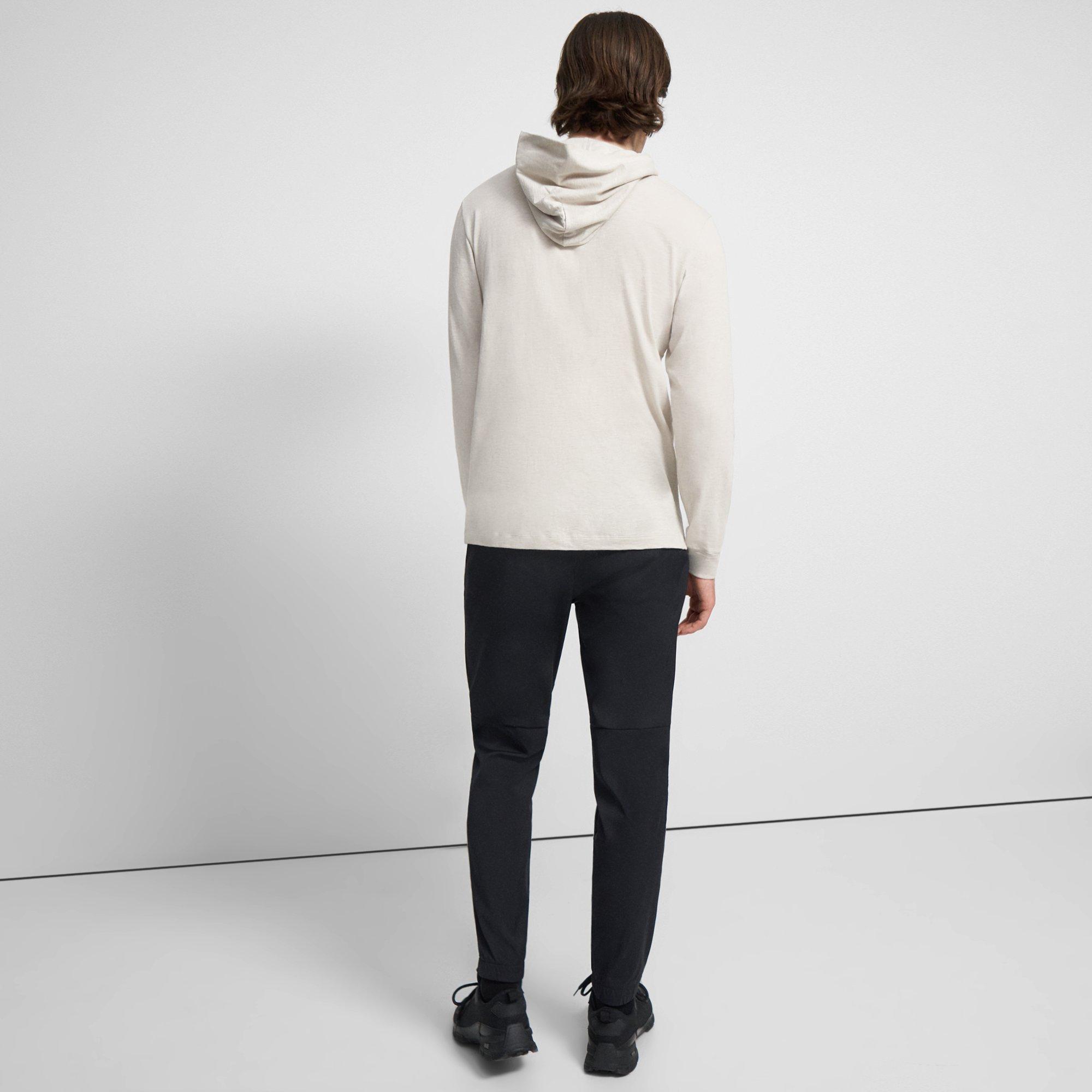 Layer Hoodie in Slub Cotton