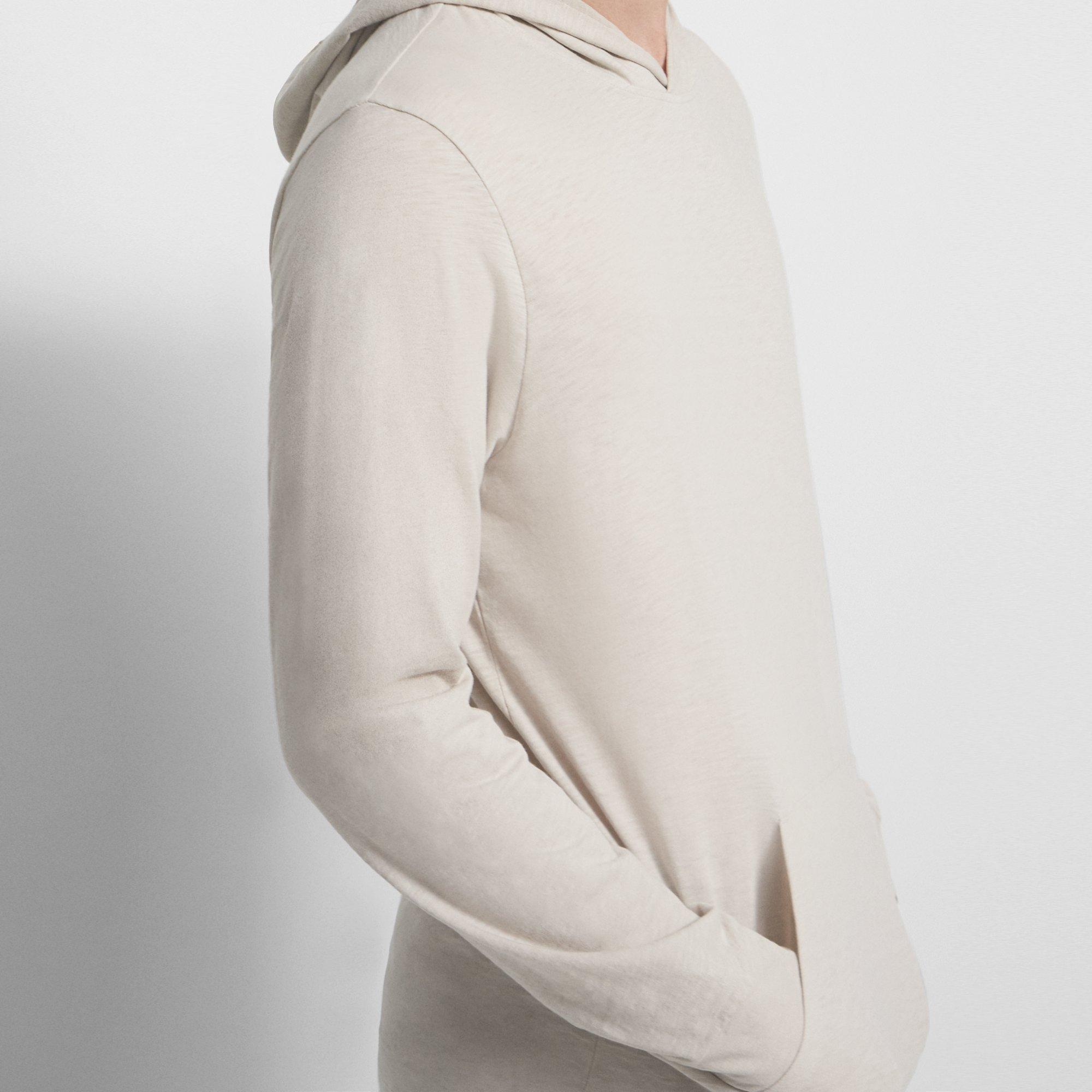 Layer Hoodie in Slub Cotton