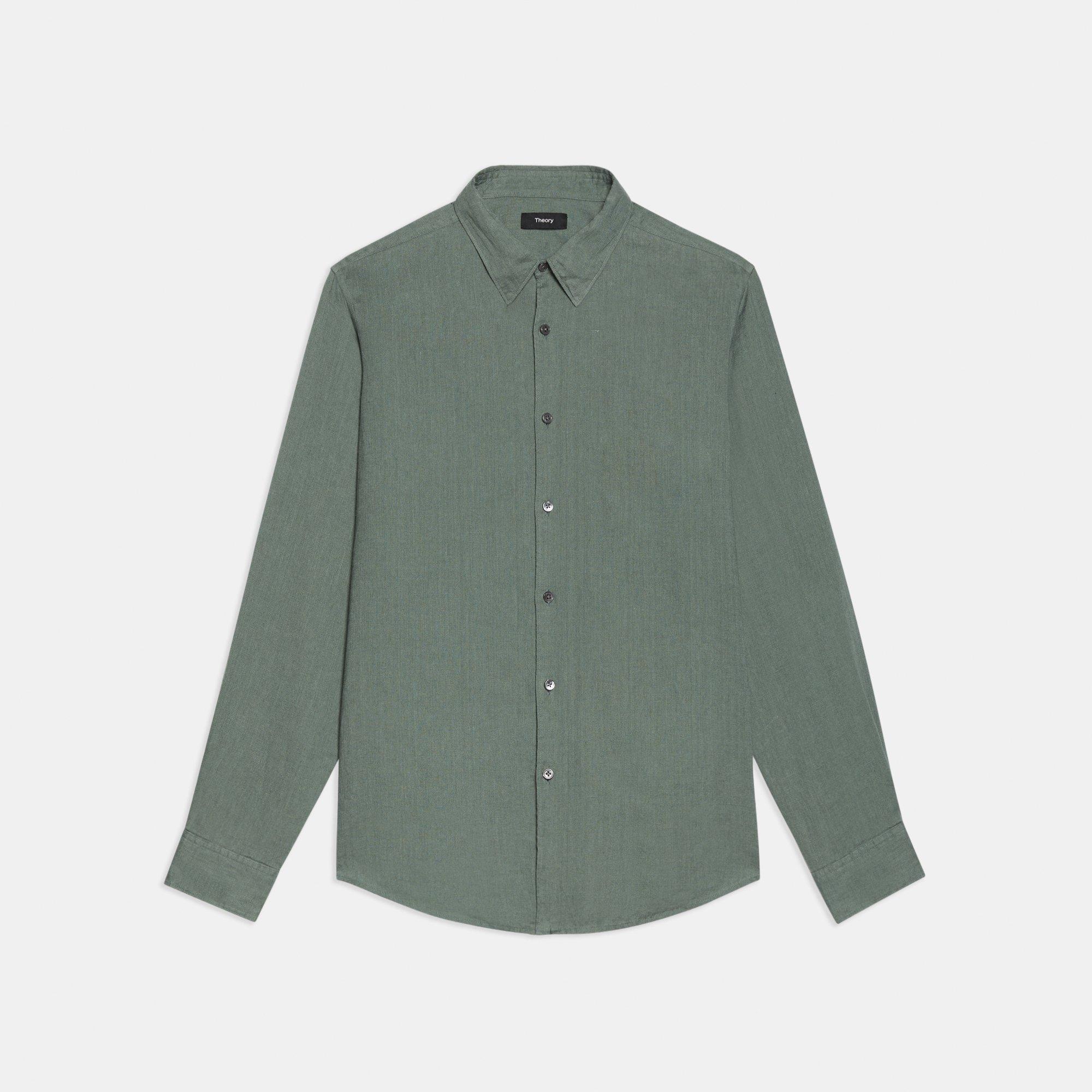 Irving Shirt in Linen Twill