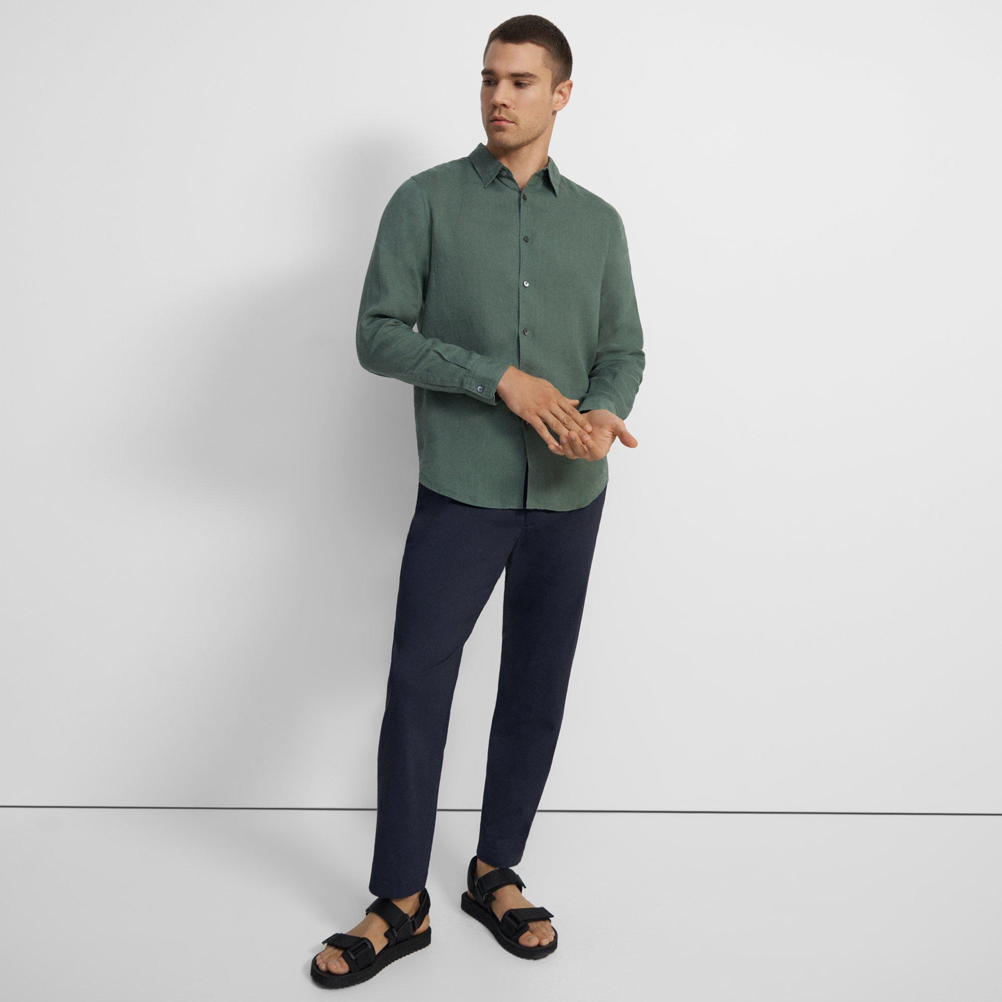 Irving Shirt in Linen Twill