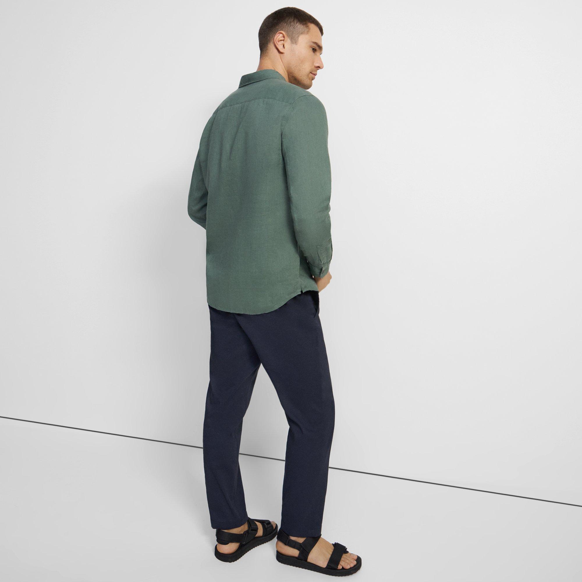 Irving Shirt in Linen Twill