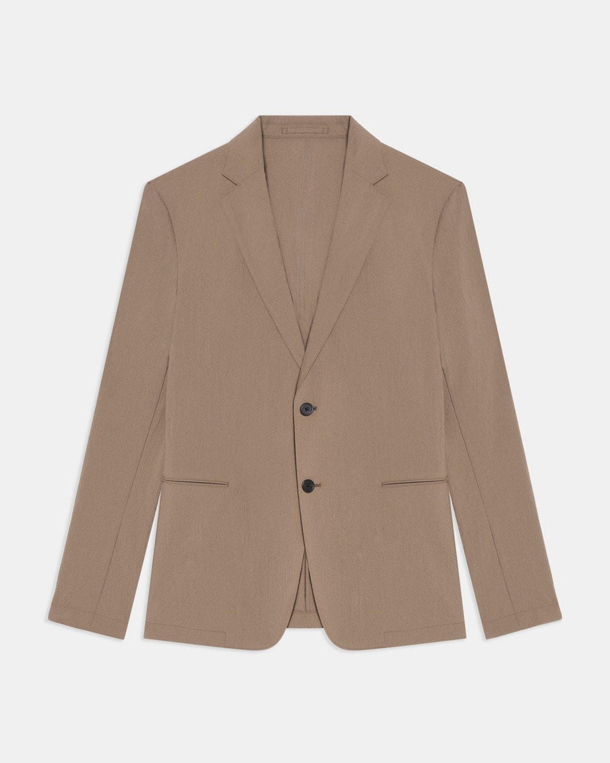 Unstructured Suit Jacket in Nylon Blend