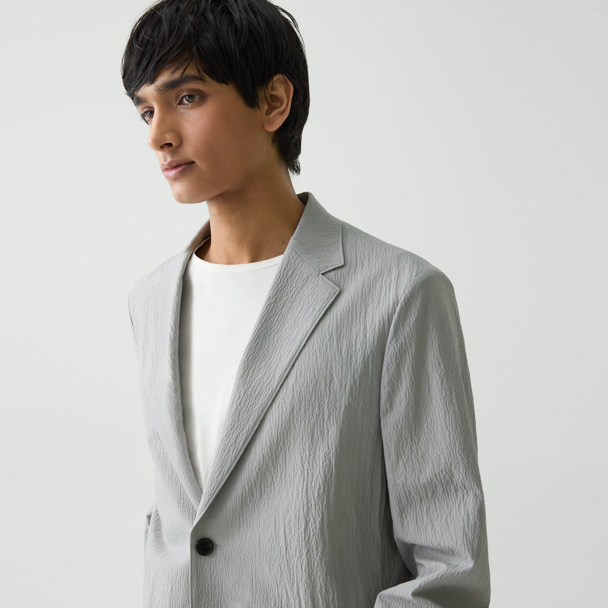 Unstructured Blazer in Kelso Nylon