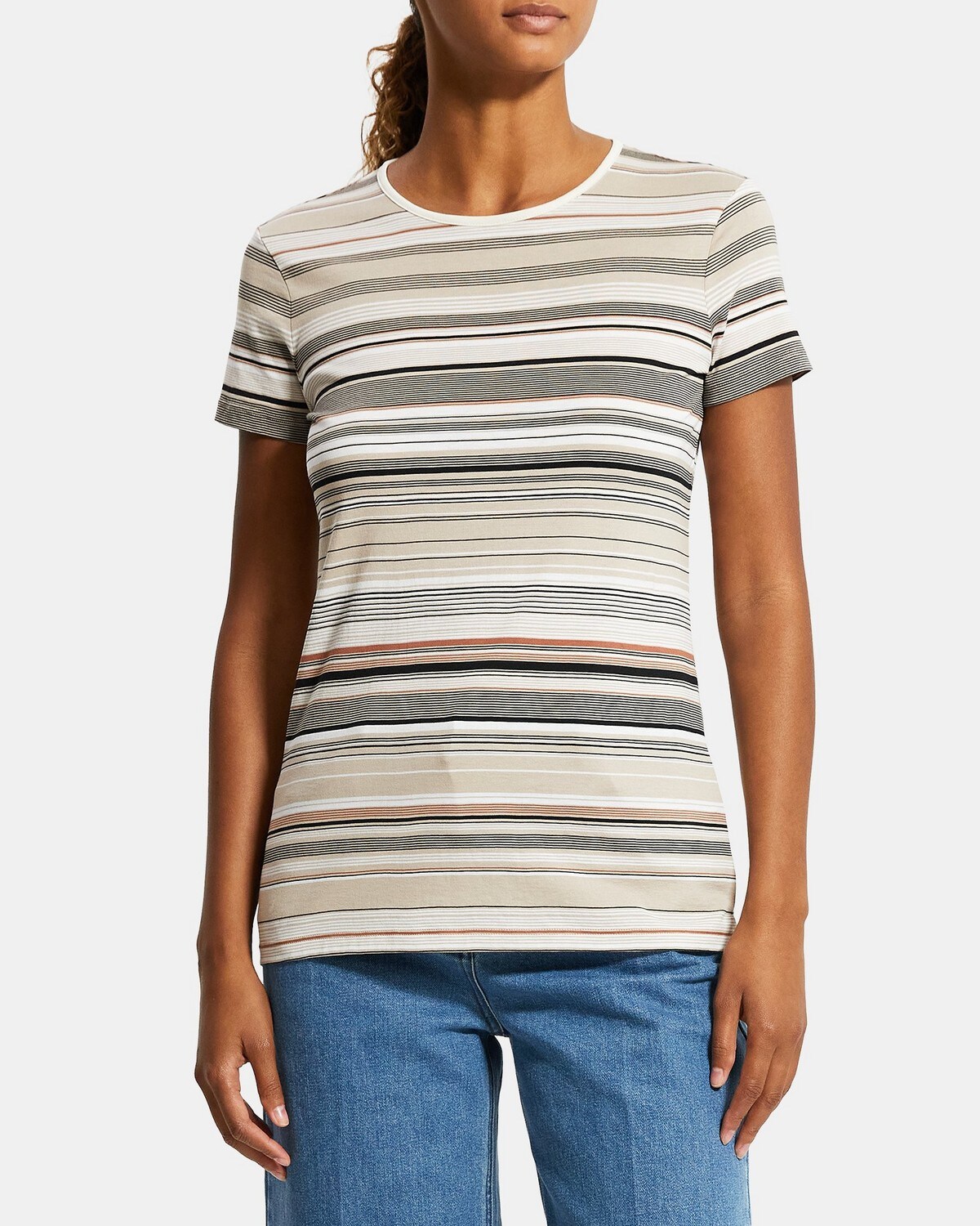 Slim Tee in Cotton
