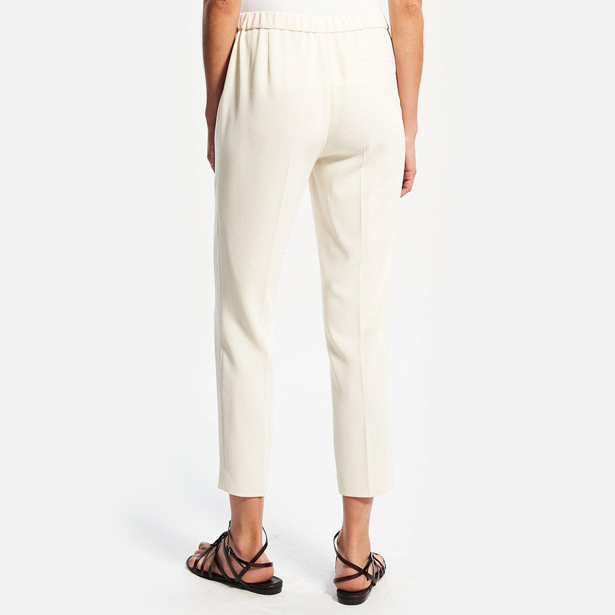 Treeca Pull-On Pant in Striped Admiral Crepe