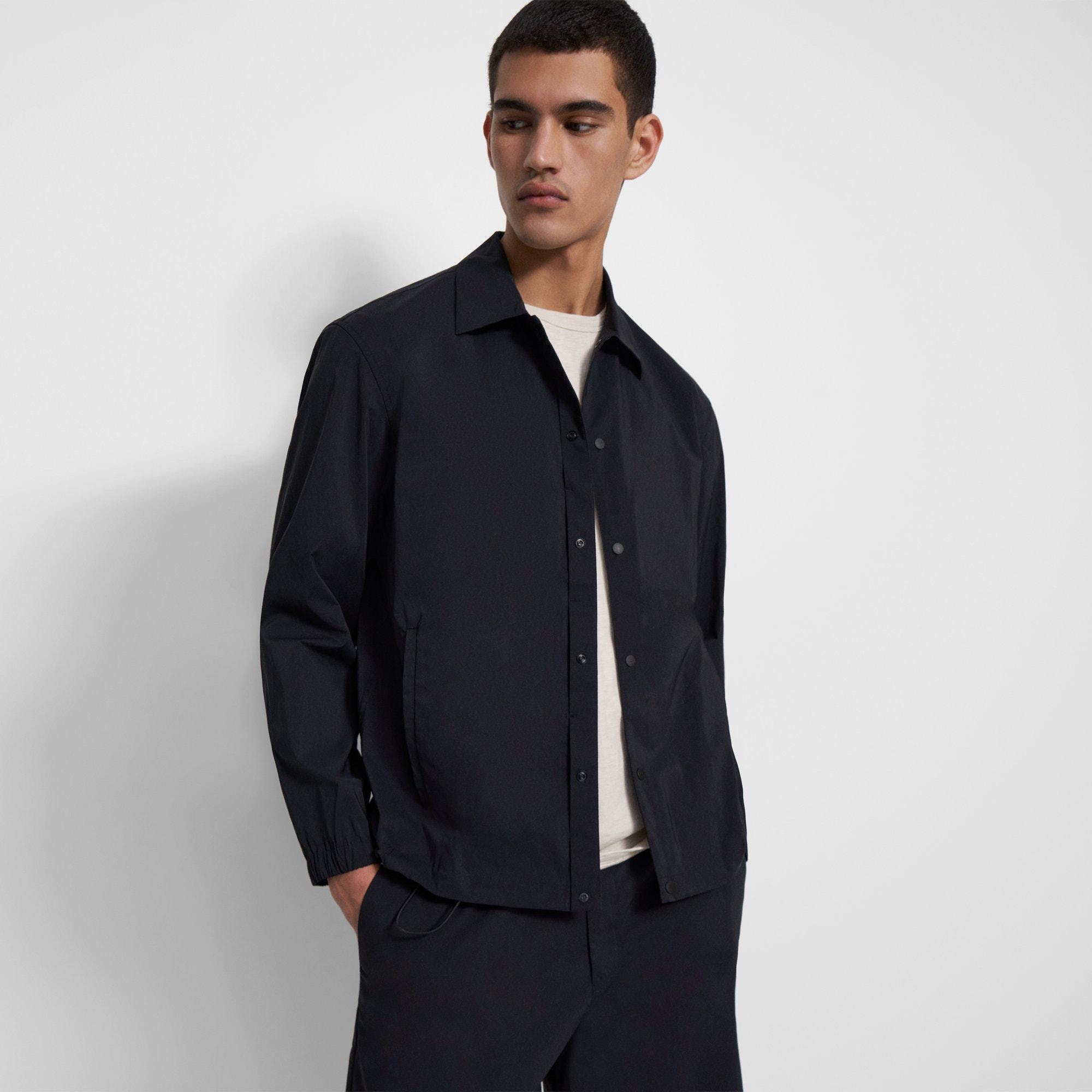 Recycled Nylon Coach Jacket | Theory Outlet