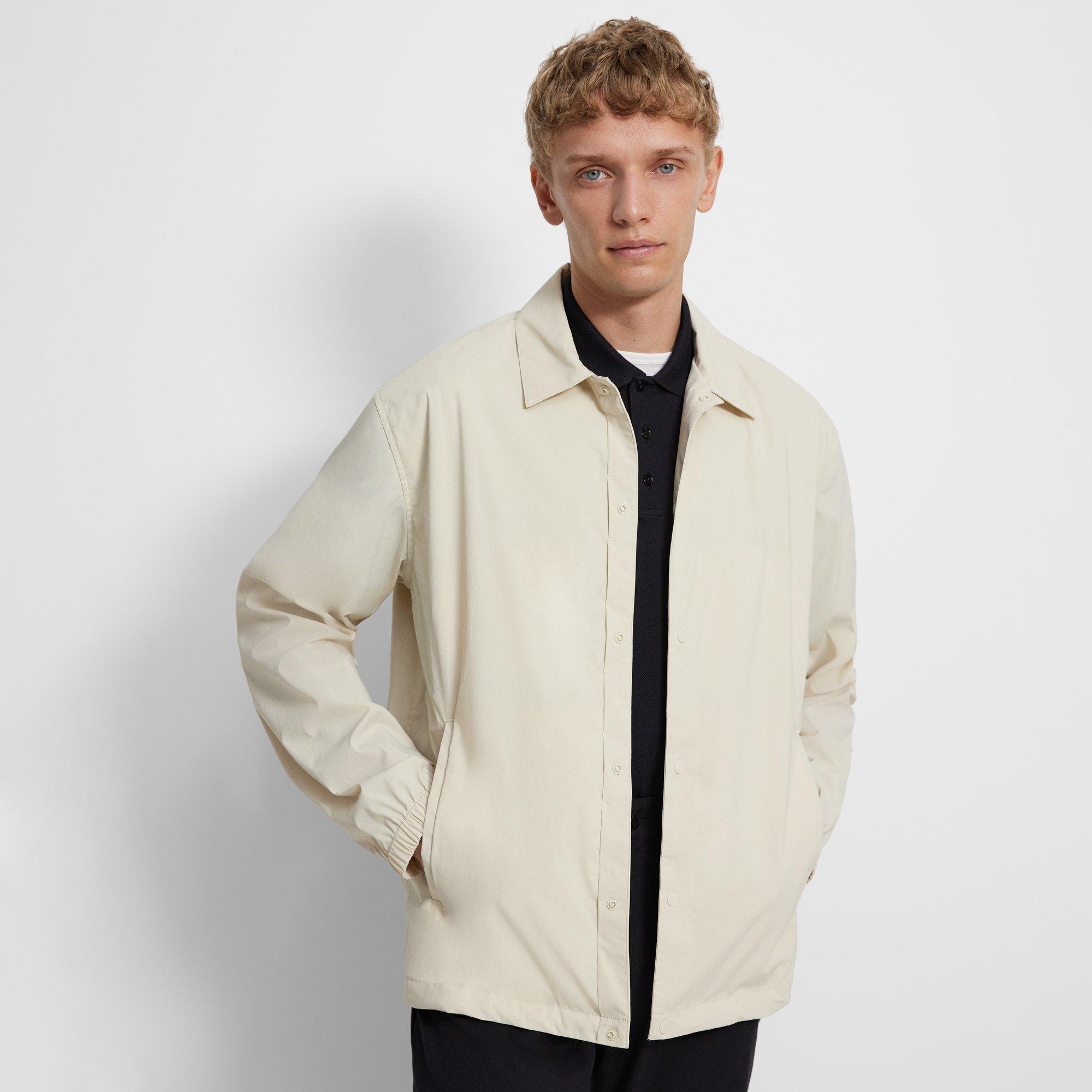 Tan coach outlet jacket