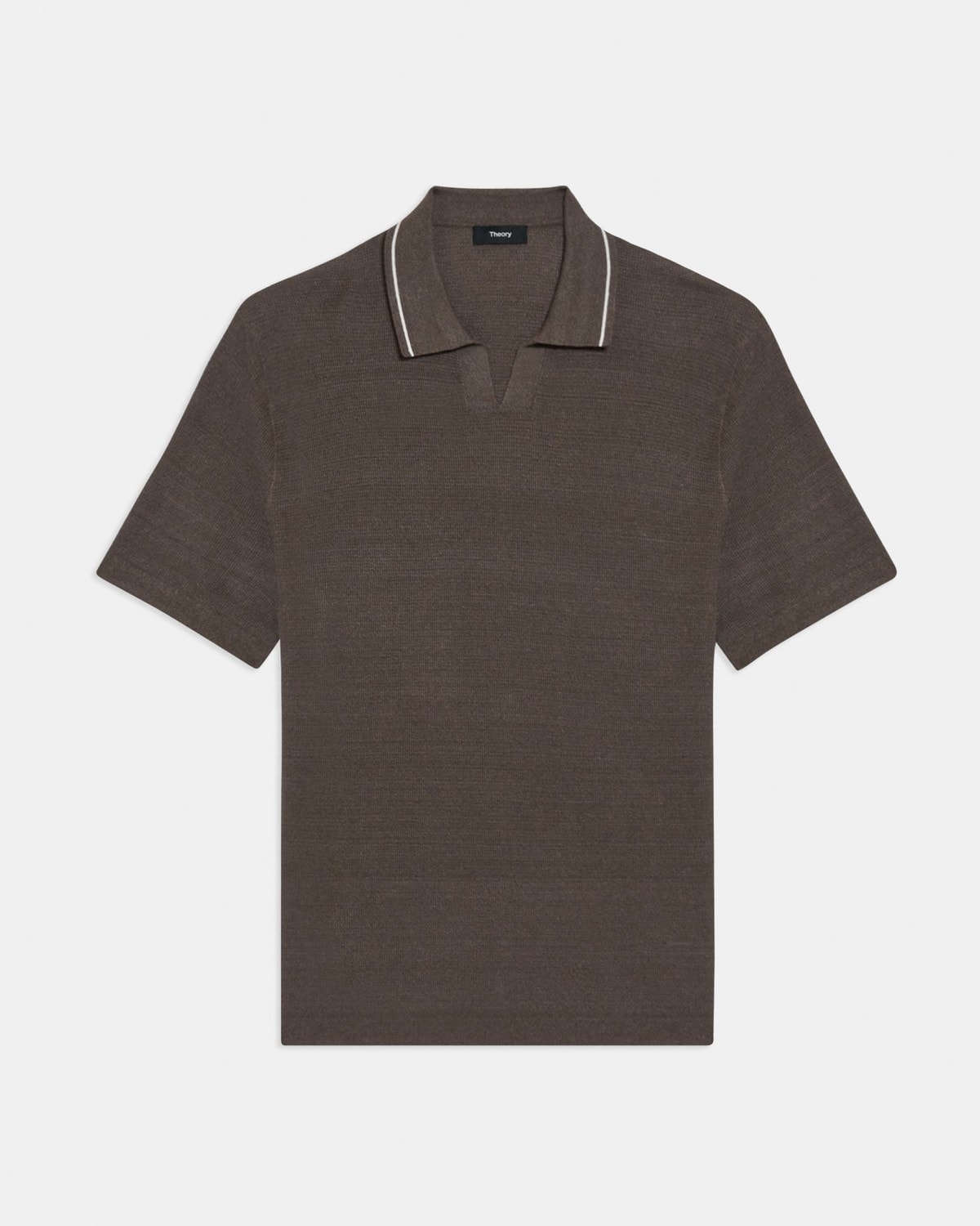 Birke Polo Shirt in Knit Linen