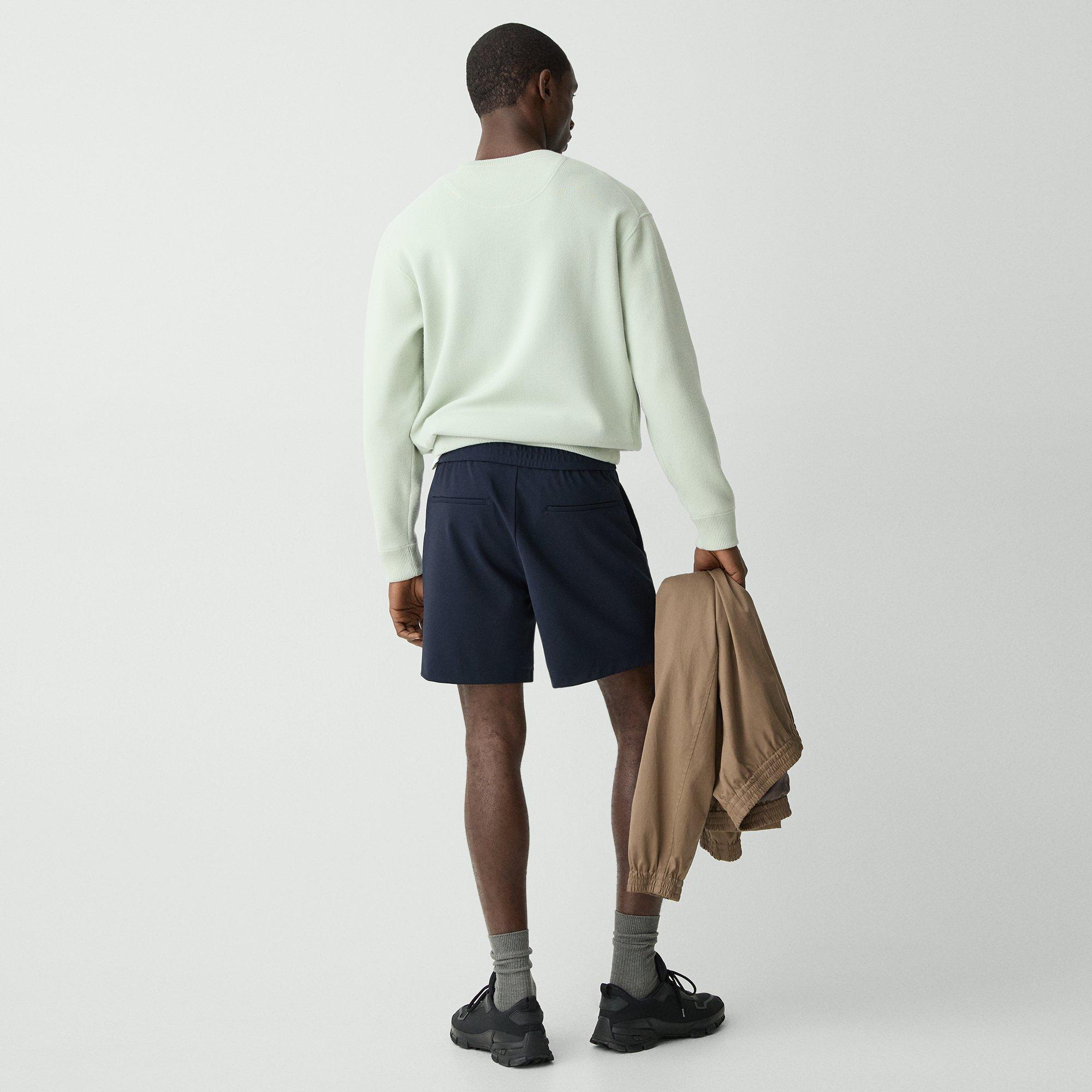 Curtis Drawstring Short in Precision Ponte