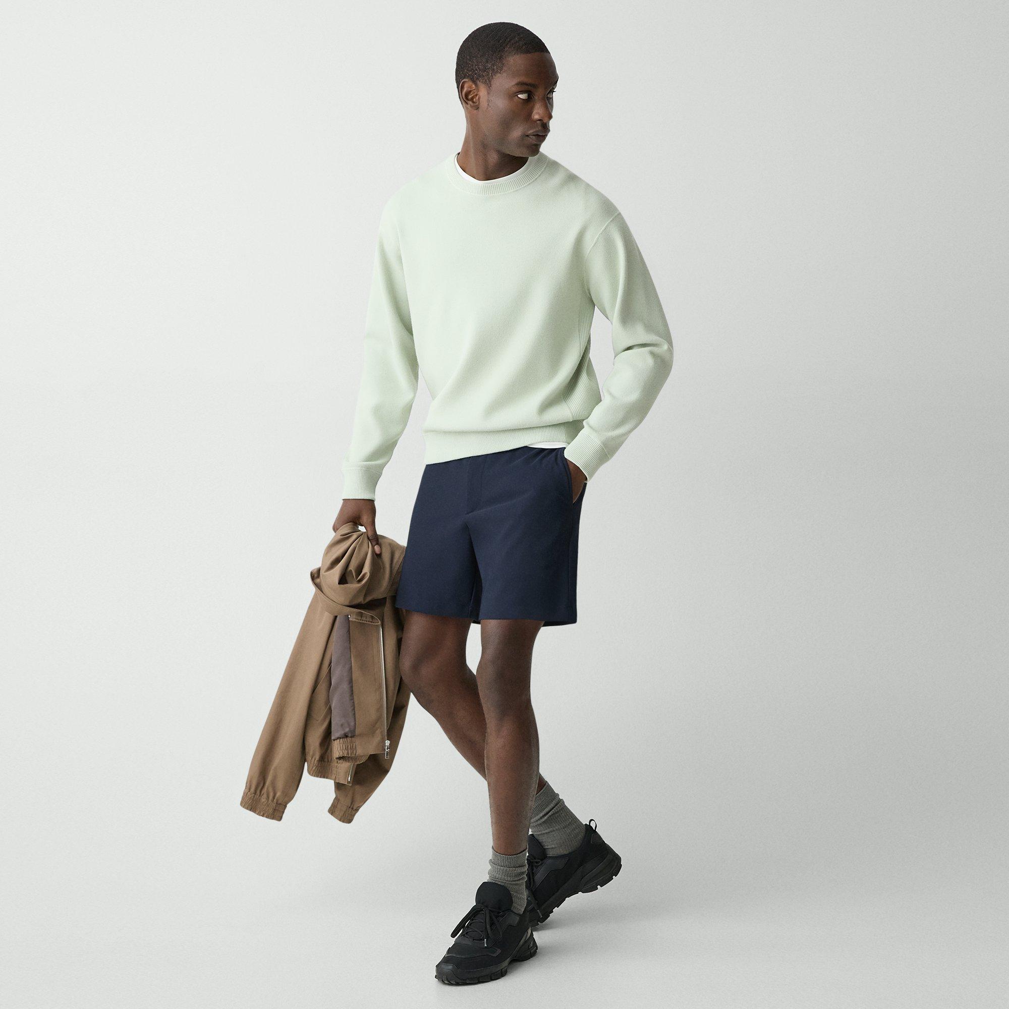 Curtis Drawstring Short in Precision Ponte