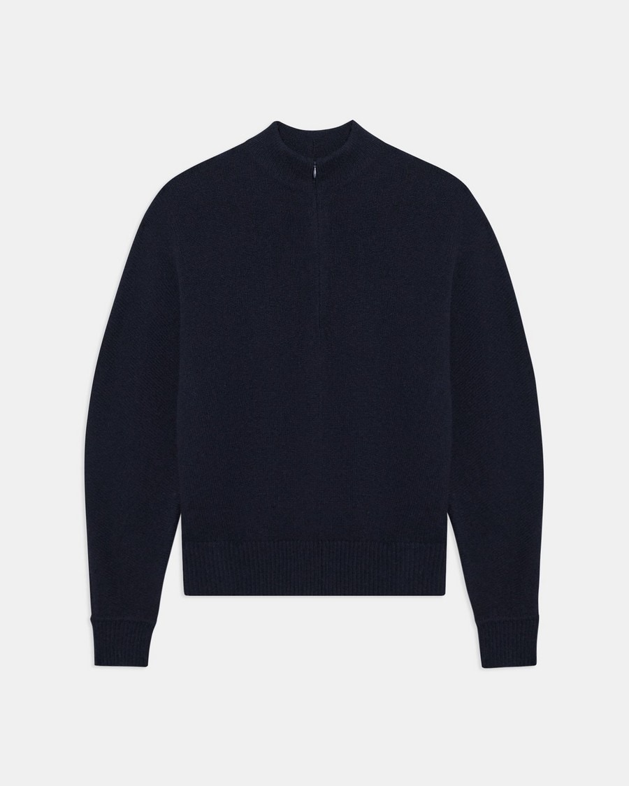 Half Zip Sweater Navy