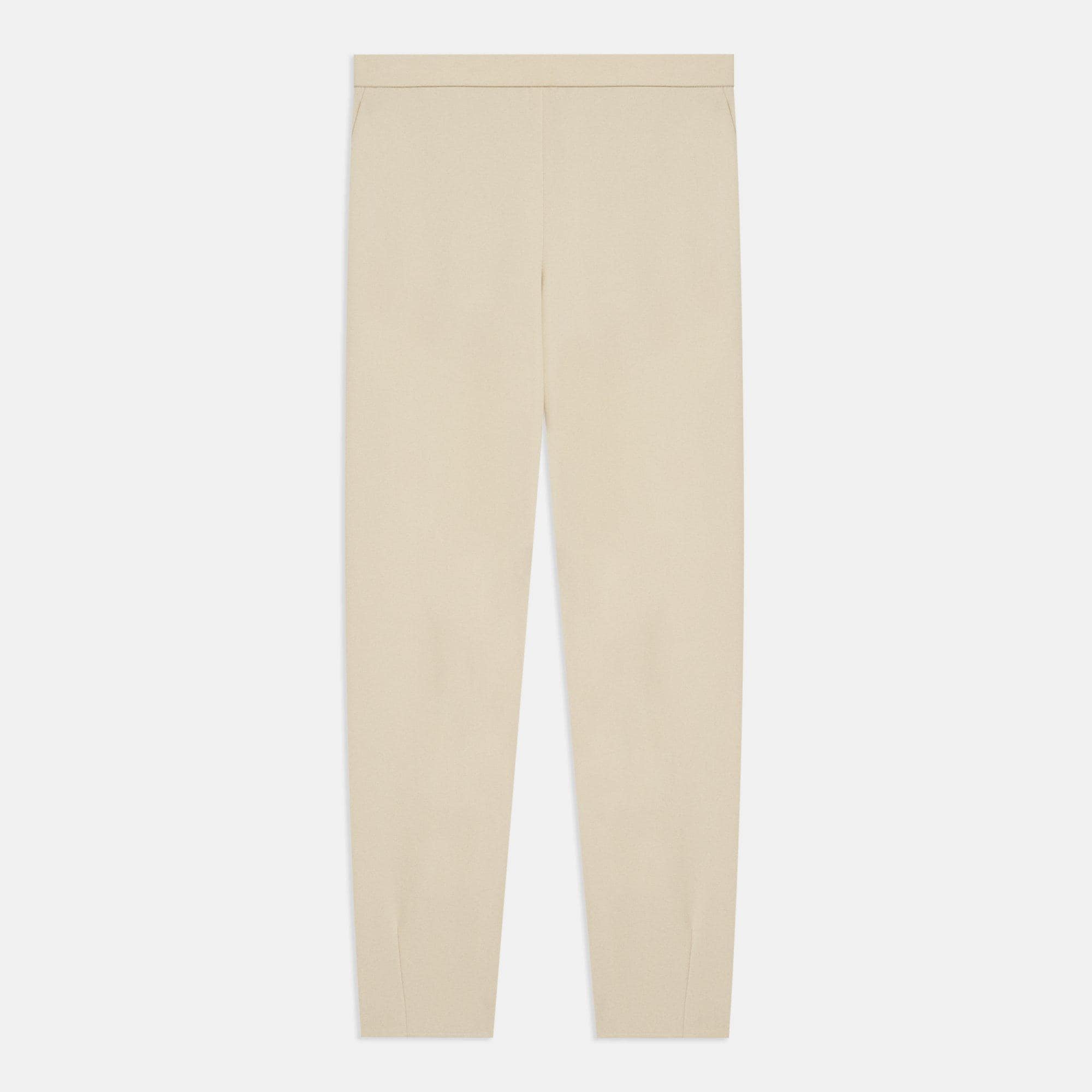 Tapered Pull-On Pant in Precision Ponte