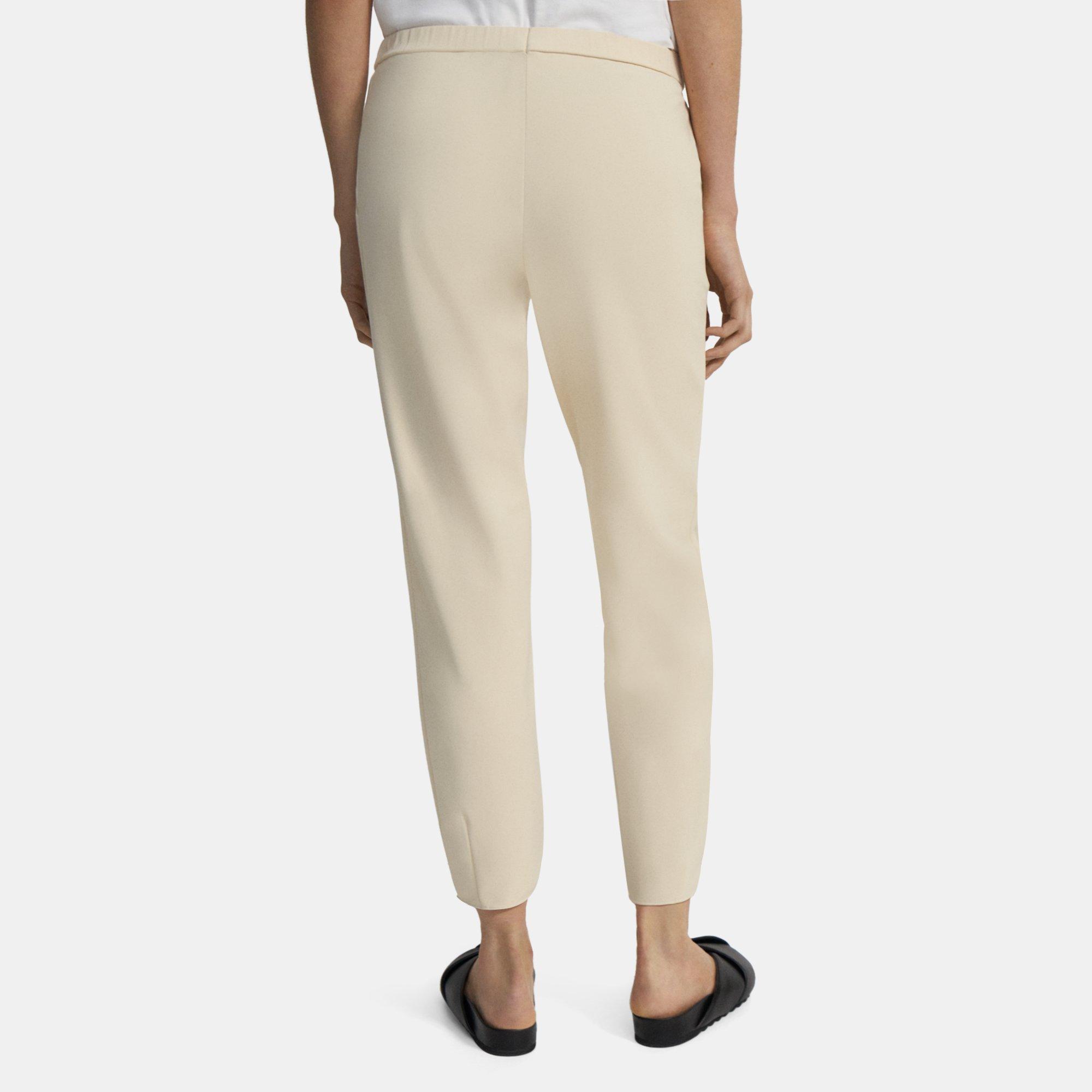 Tapered Pull-On Pant in Precision Ponte