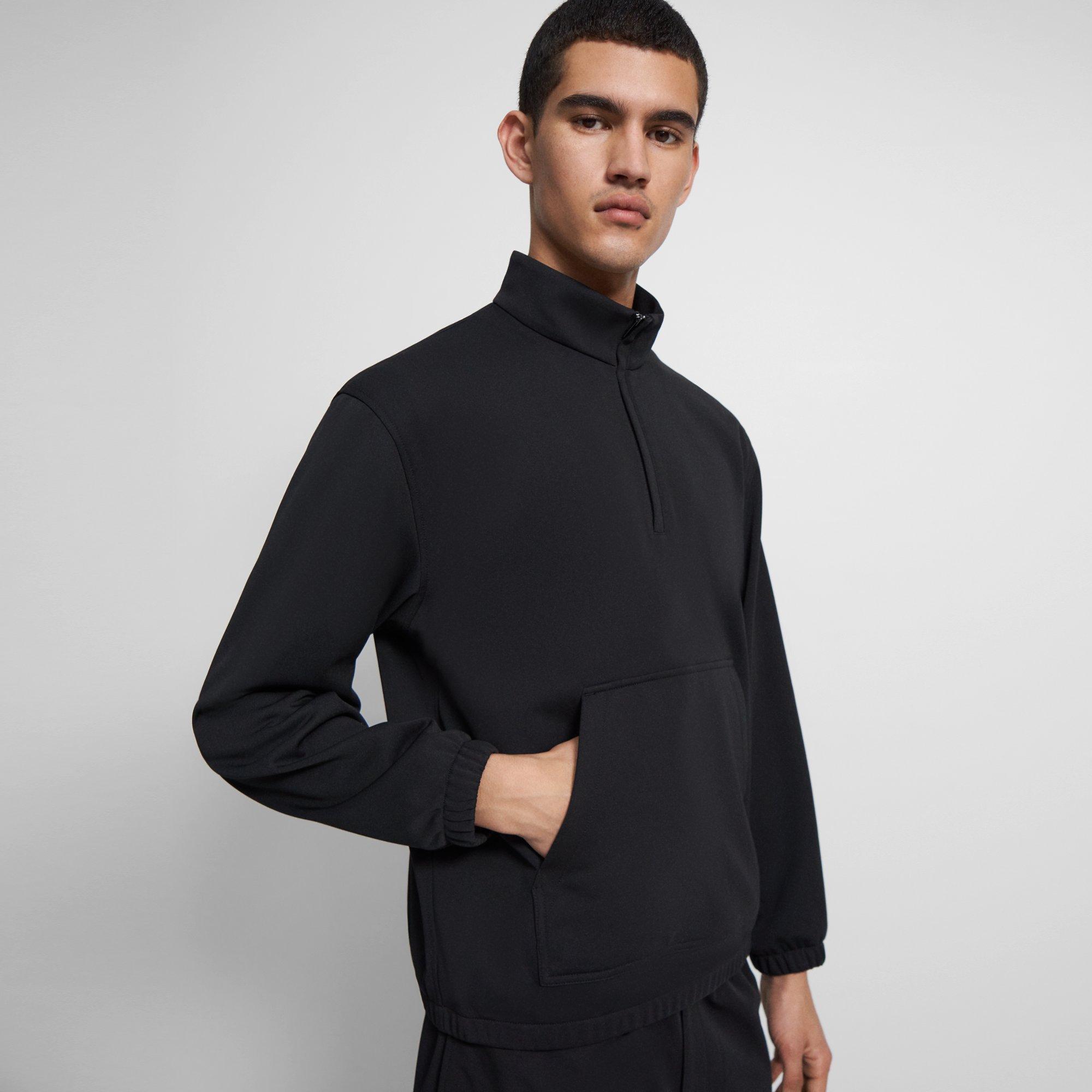 Knit Blend Half-Zip Sweater | Theory Outlet