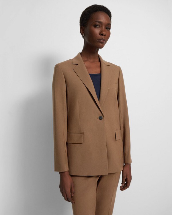 WOMEN FASHION Jackets Combined Brown L discount 65% Zara jacket 
