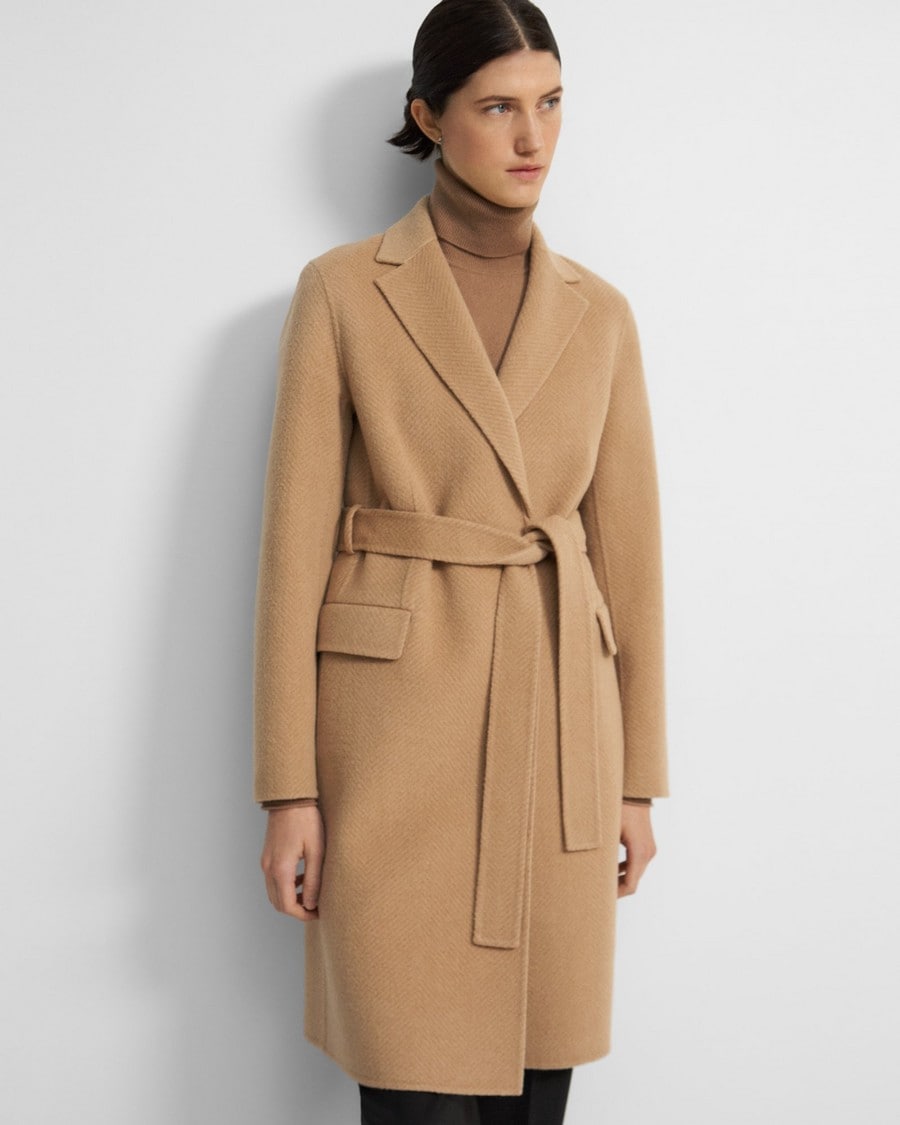 Mango Long coat Brown L WOMEN FASHION Coats Combined discount 84% 