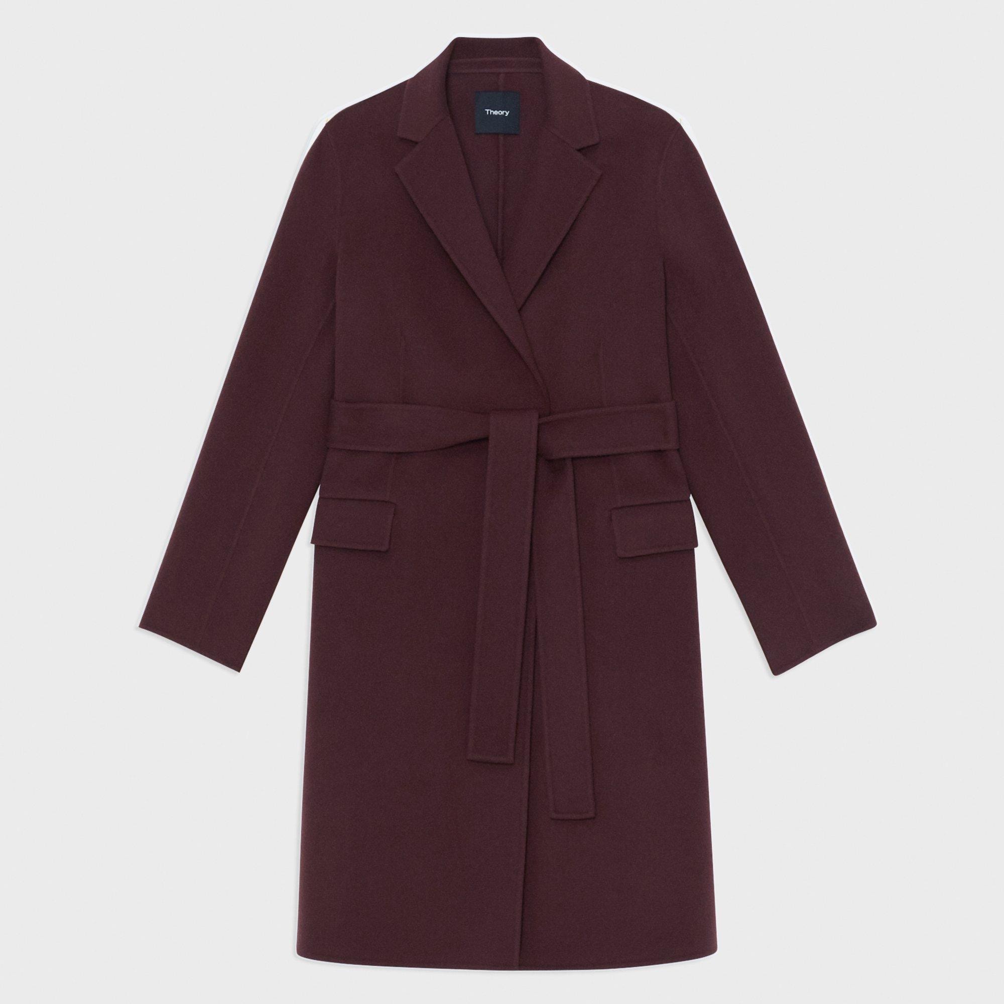 Wool Cashmere Double-Faced Coat