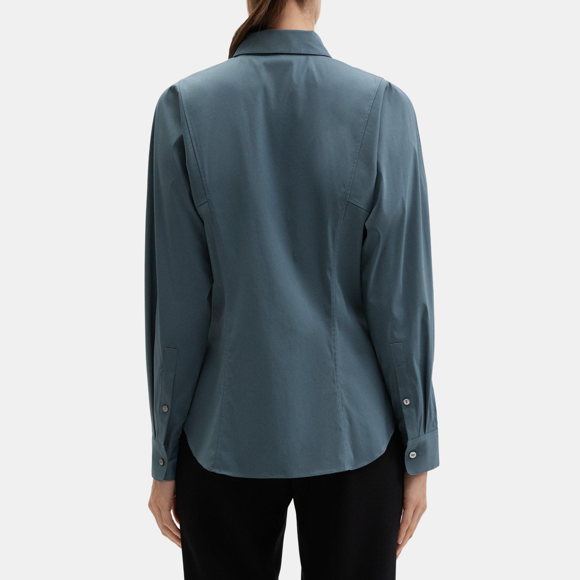 Cinched Shirt in Good Cotton