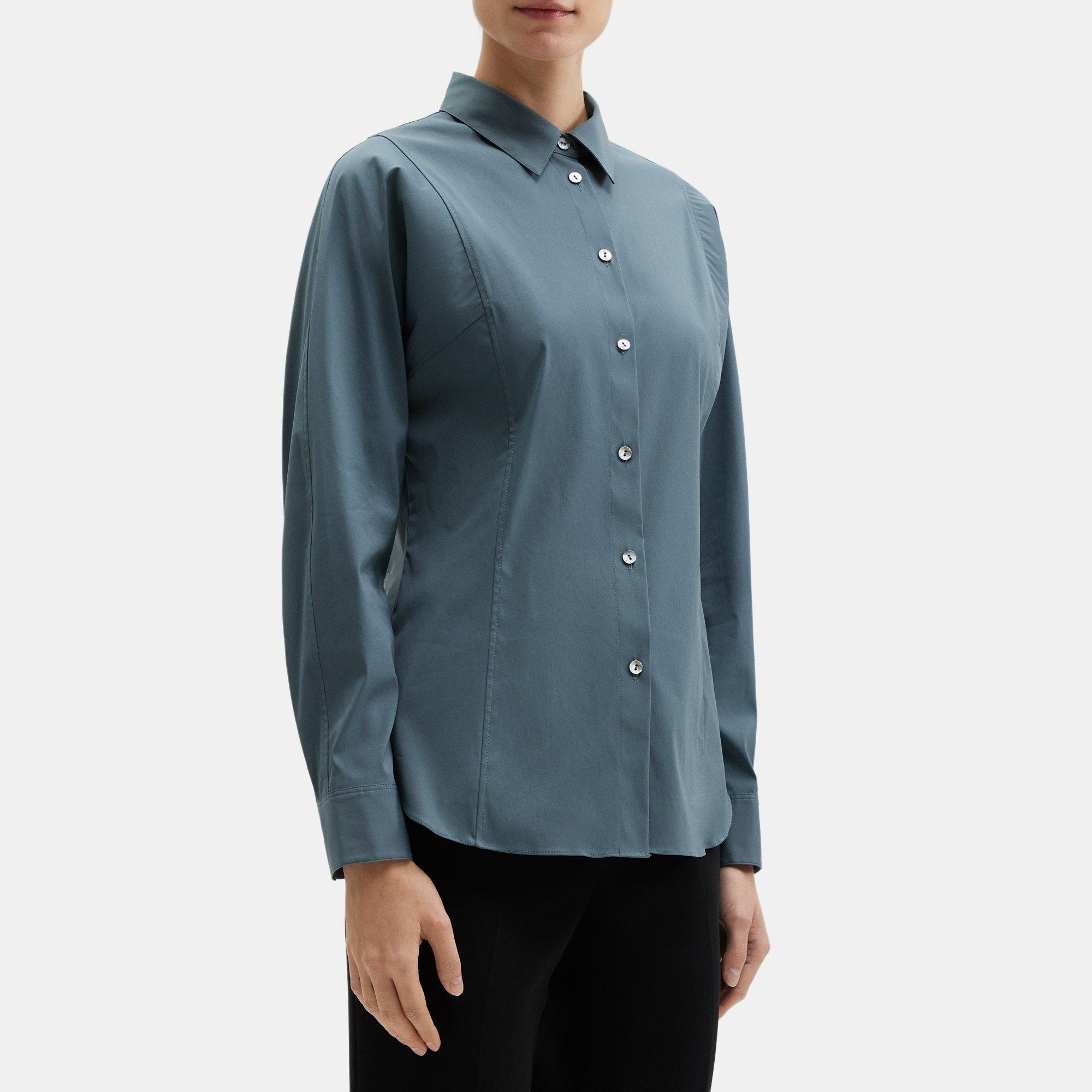 Cinched Shirt in Good Cotton
