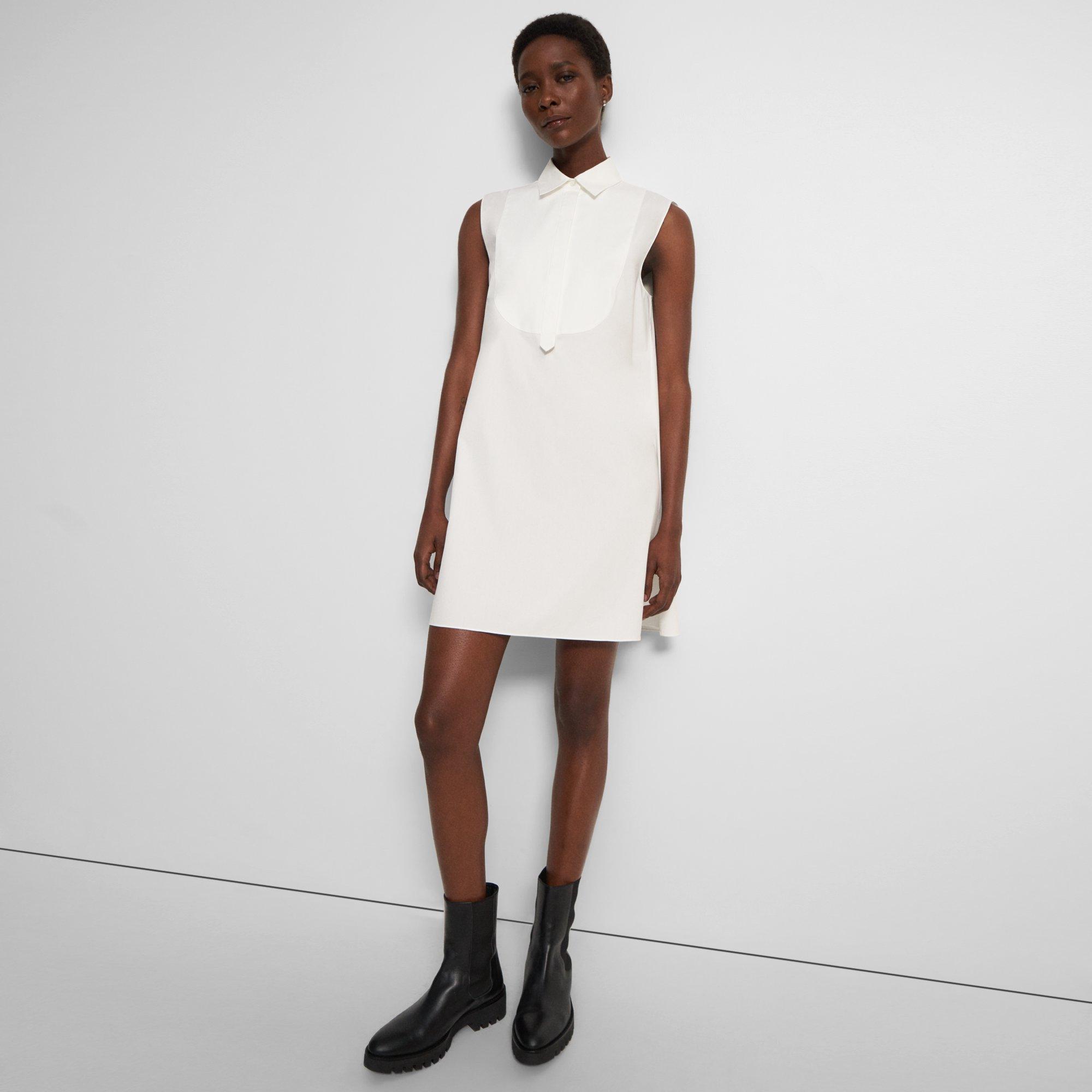 Sleeveless Tunic Dress in Good Cotton