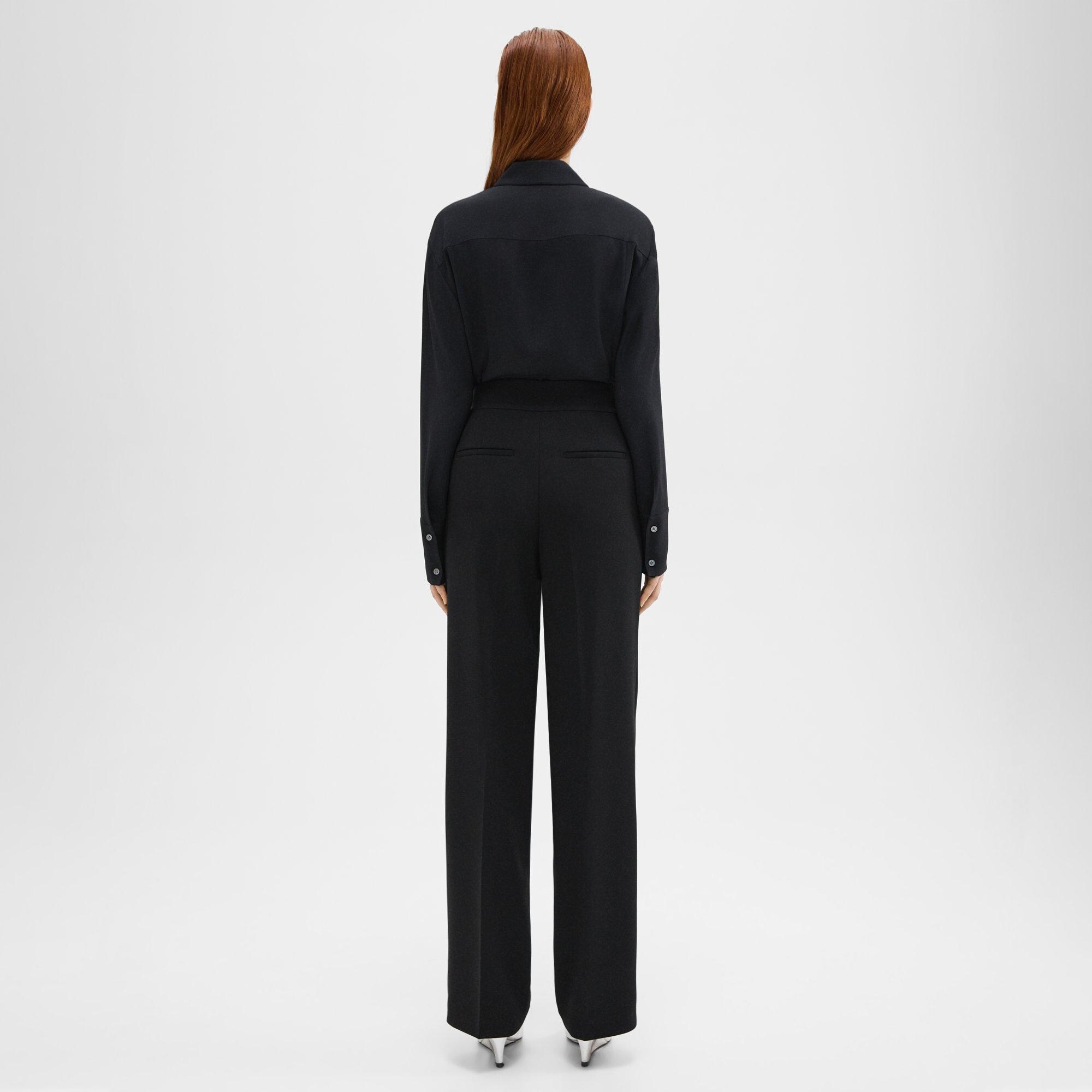 Admiral Crepe High-Waist Wide-Leg Pant