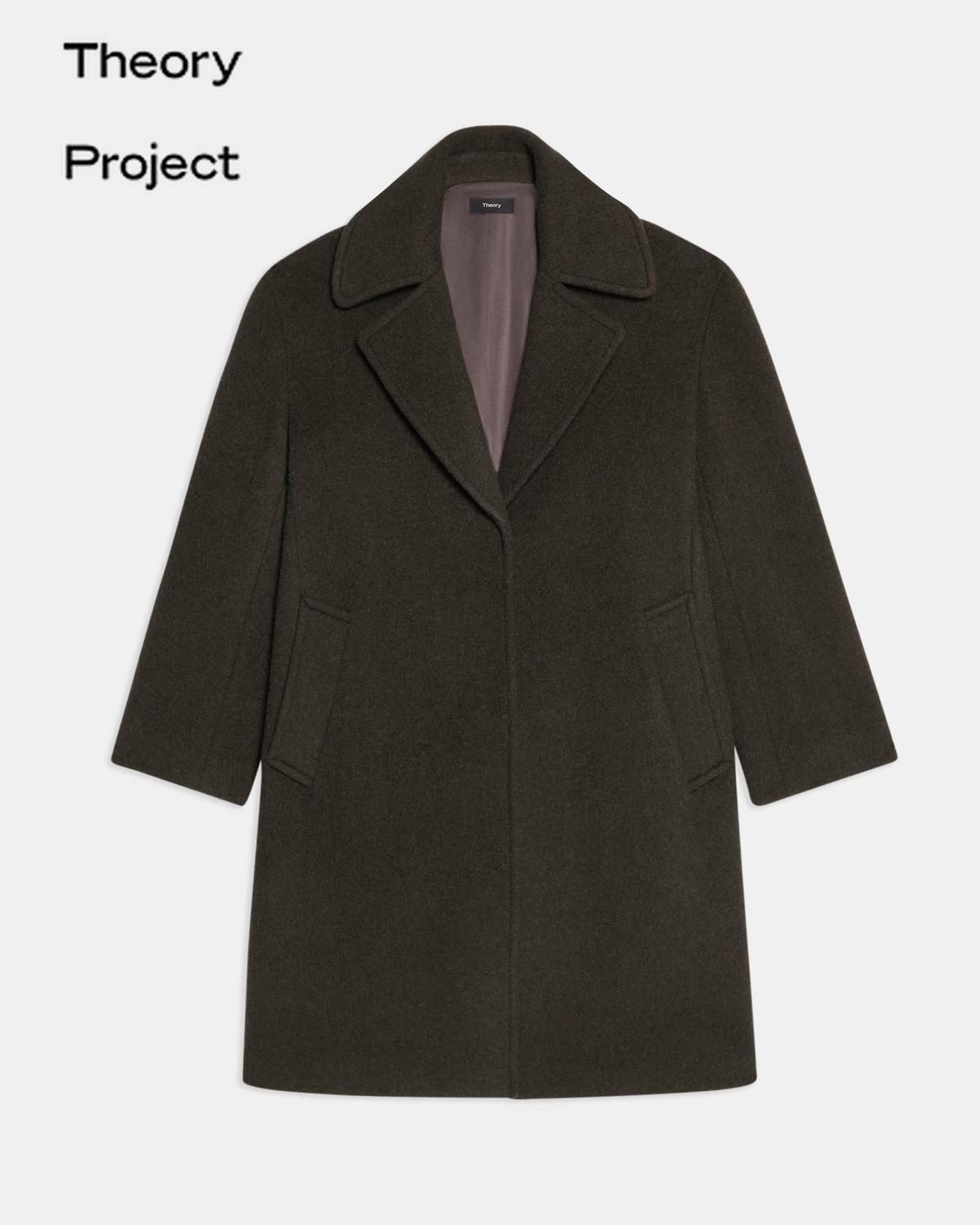 Oversized Recycled Wool Topcoat