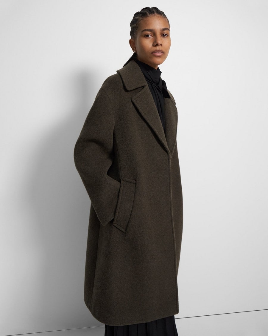 Recycled Wool Topcoat