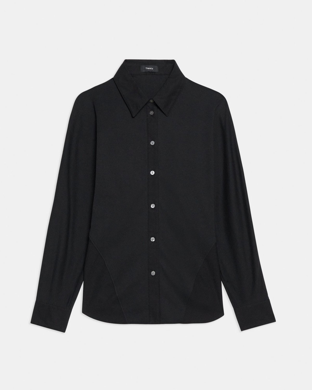 Cinched Shirt in Cotton Jersey