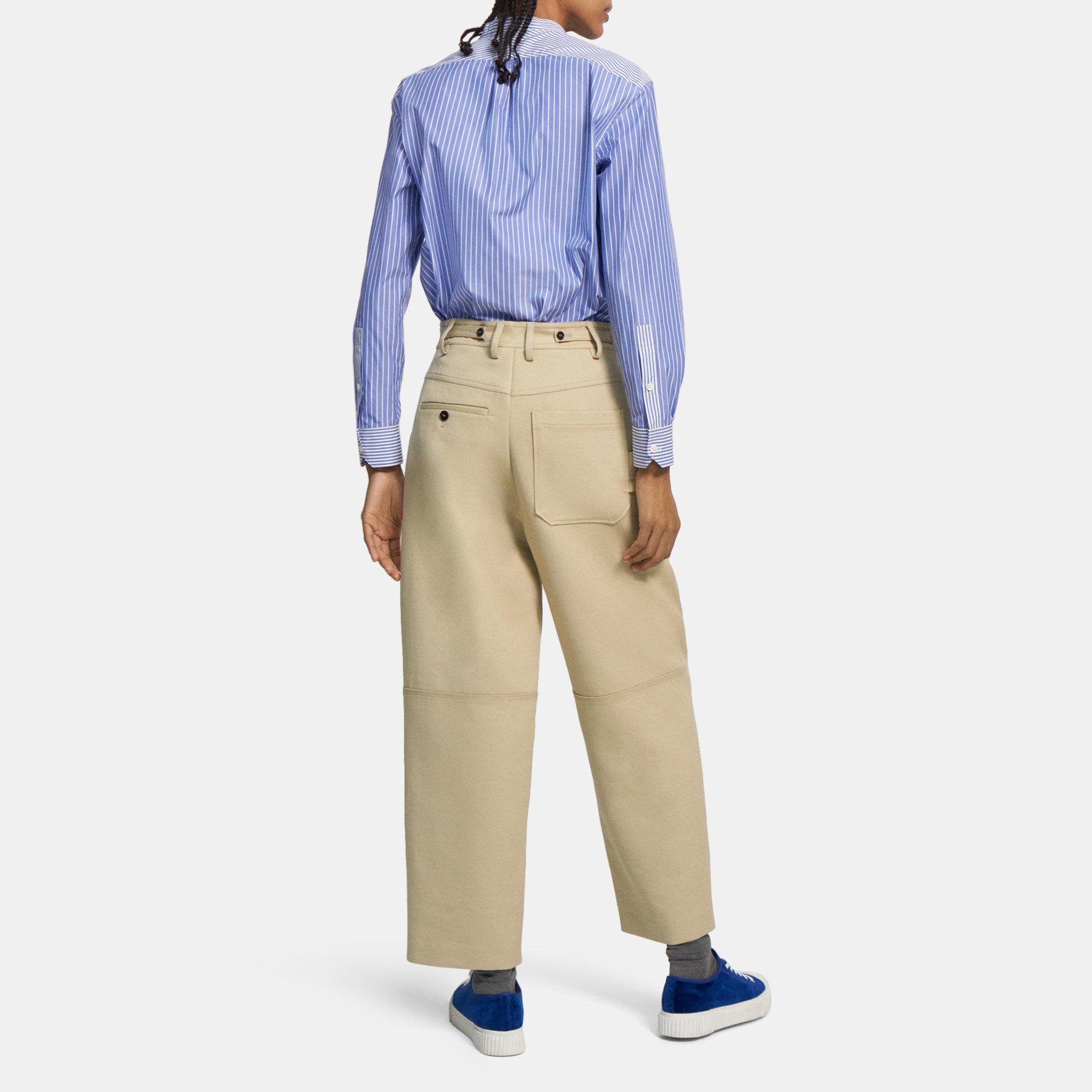 Cotton-Wool Twill Five-Pocket Pant