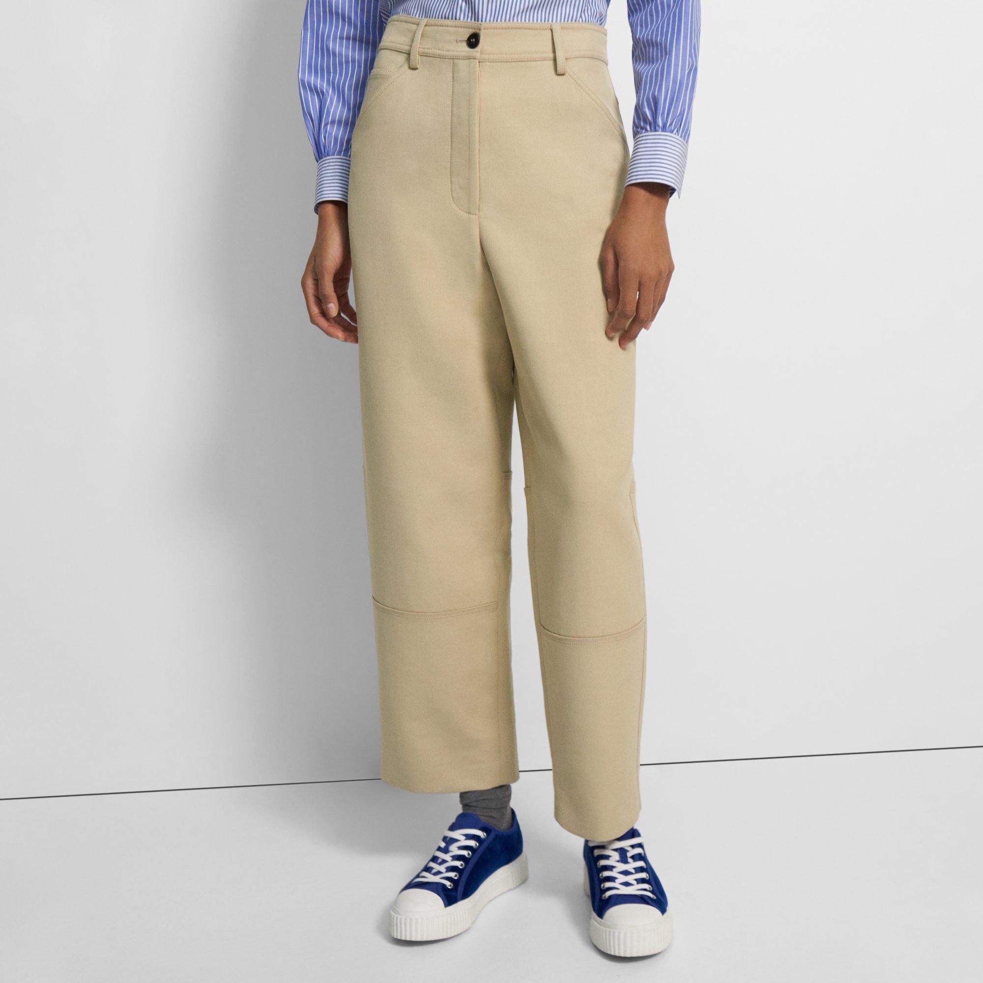 Cotton-Wool Twill Five-Pocket Pant