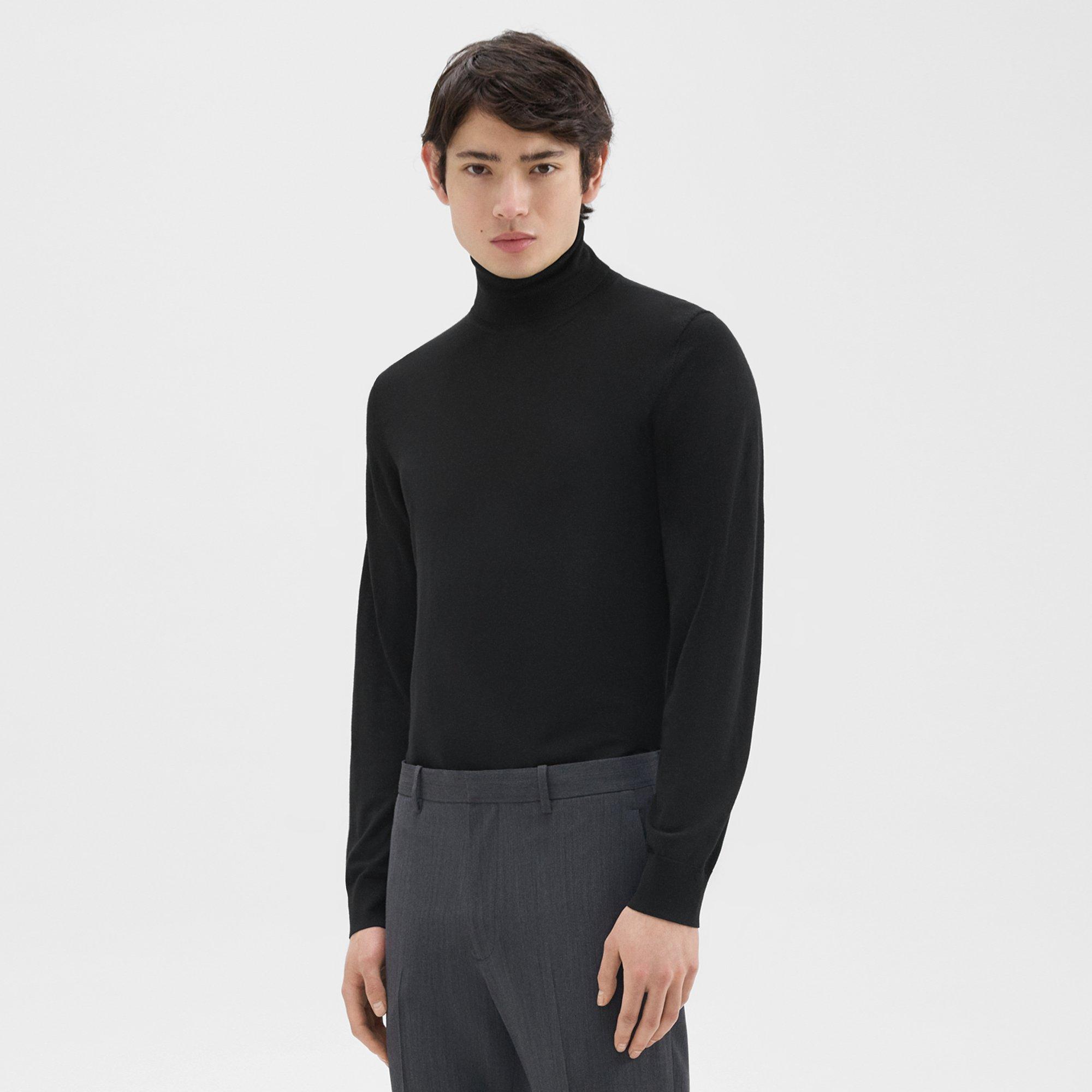 Turtleneck Sweater in Regal Wool