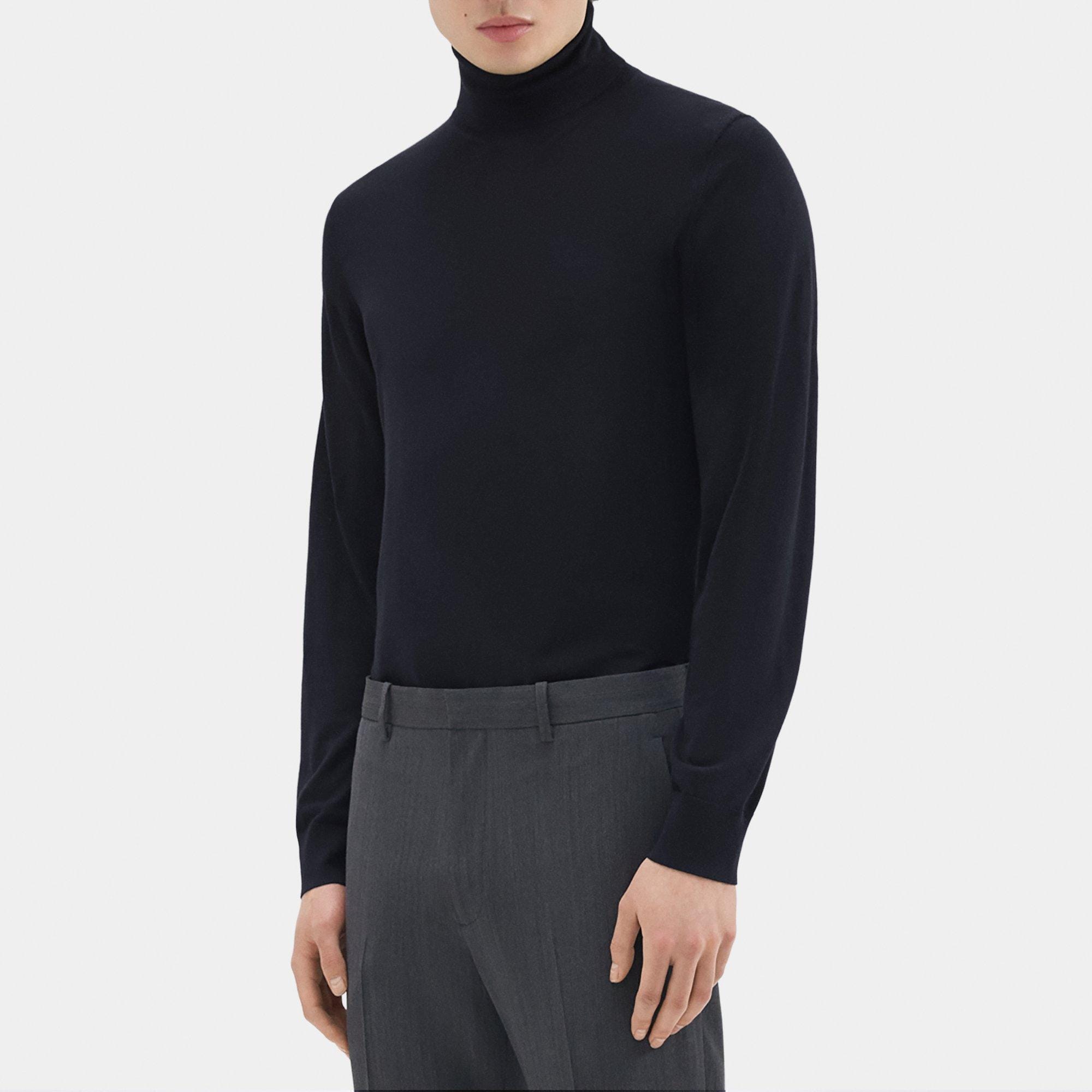 Turtleneck Sweater in Regal Wool