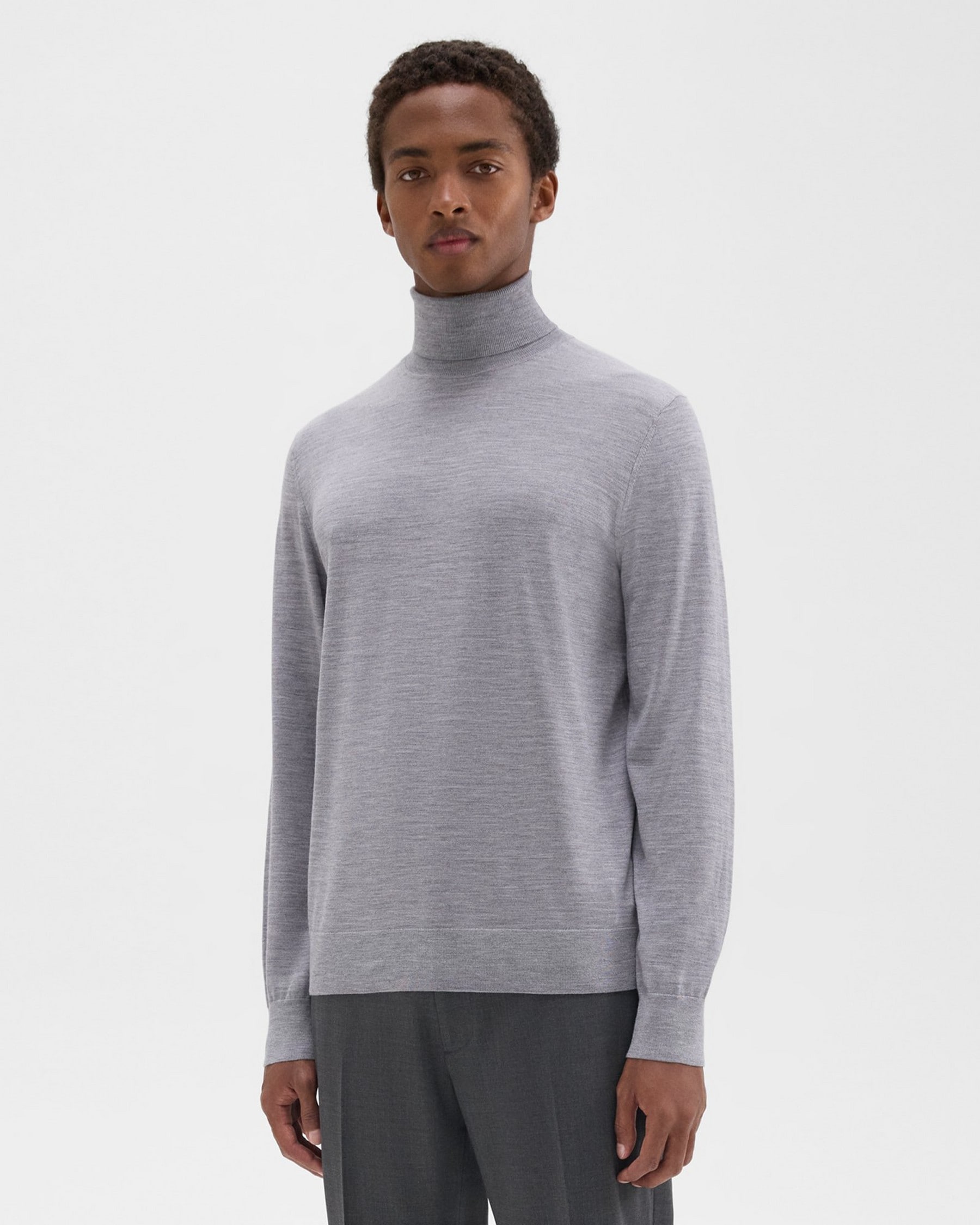 Turtleneck Sweater in Regal Wool