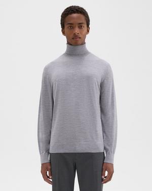 띠어리 Theory Turtleneck Sweater in Regal Wool,COOL HEATHER GREY