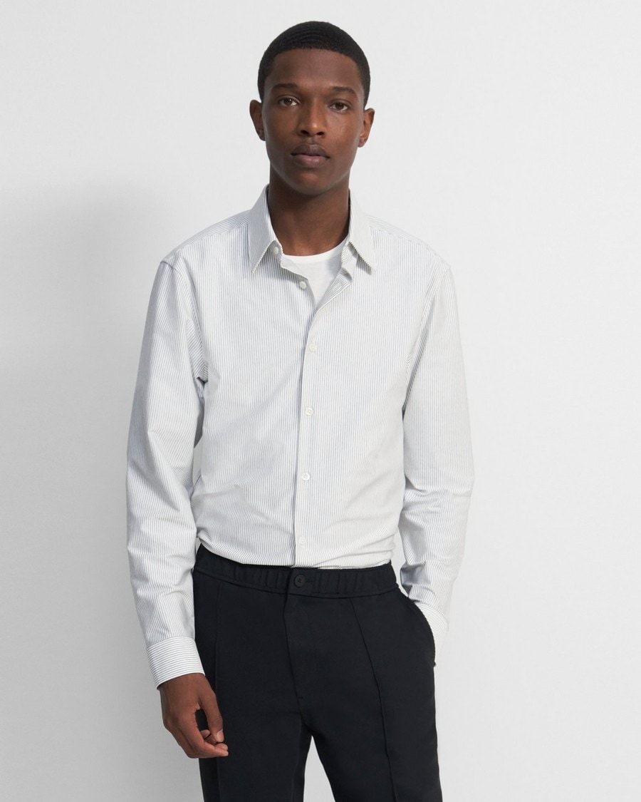 Sylvain Shirt in Structured Knit