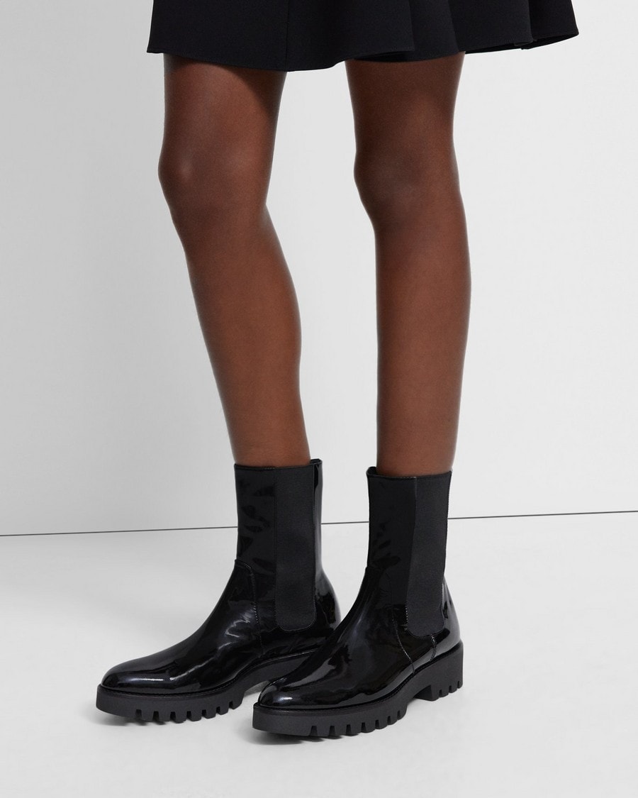 Chelsea Boot in Patent Leather