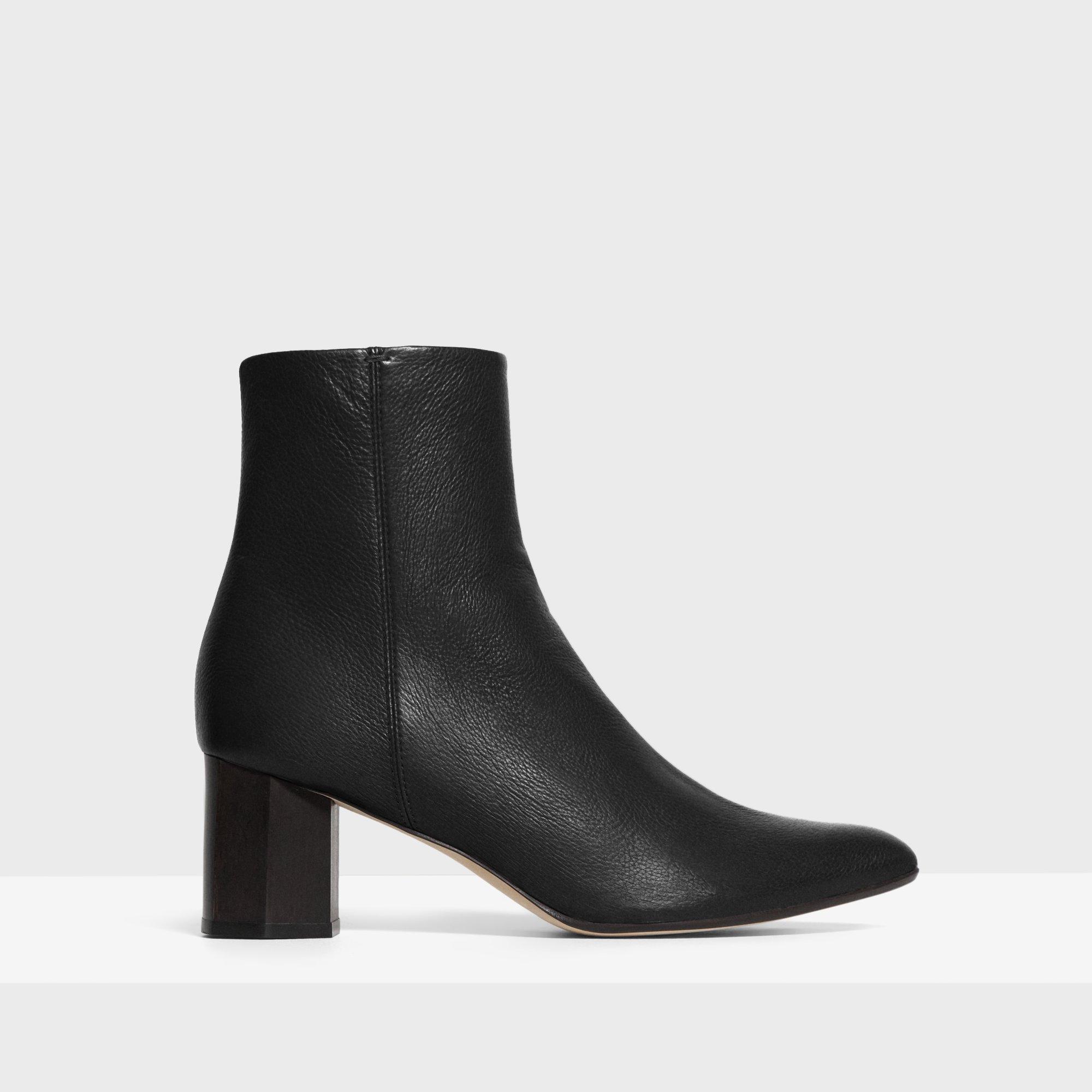 Hexa Bootie in Leather