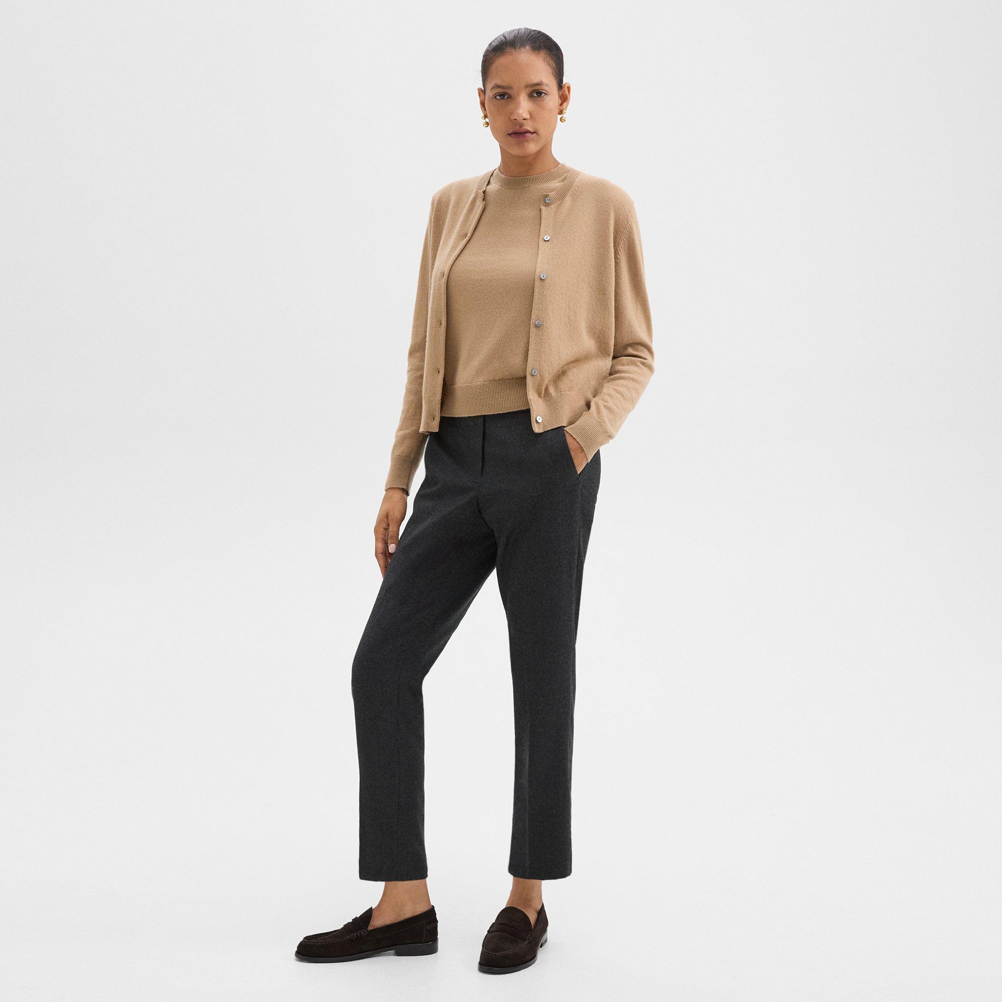 Treeca Pull-On Pant in Sleek Flannel