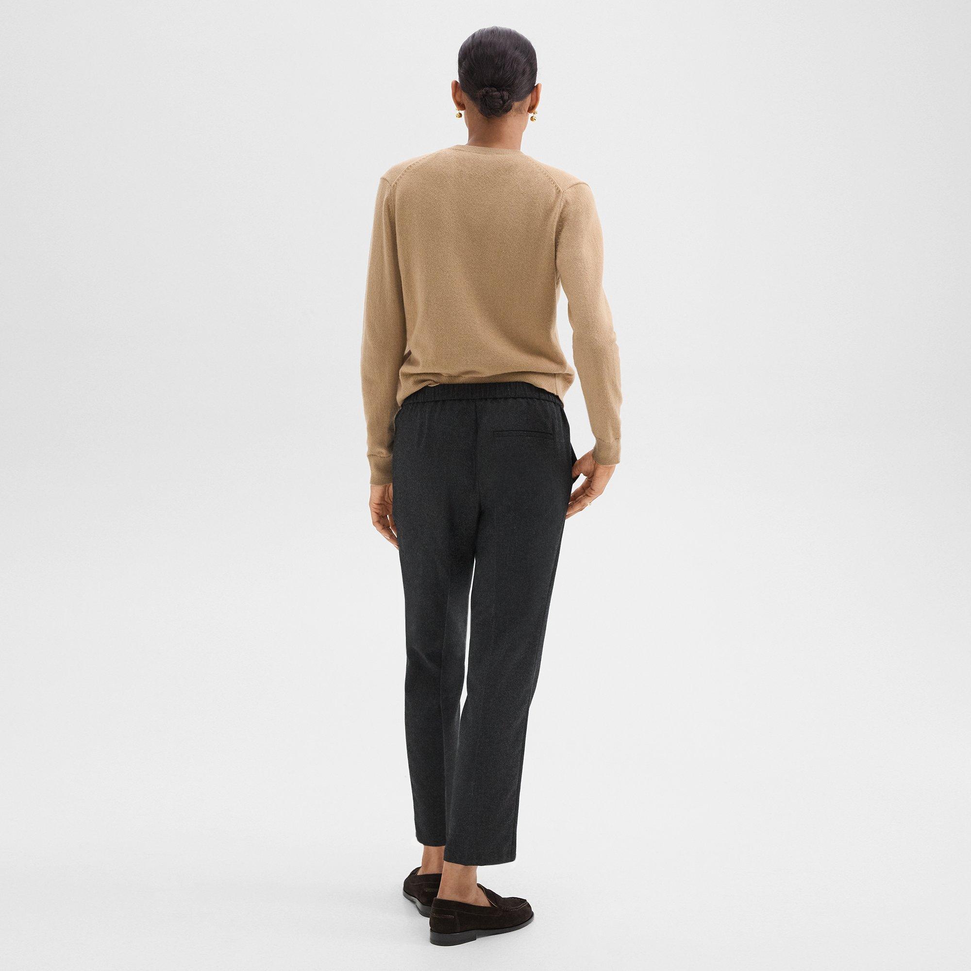 Treeca Pull-On Pant in Sleek Flannel