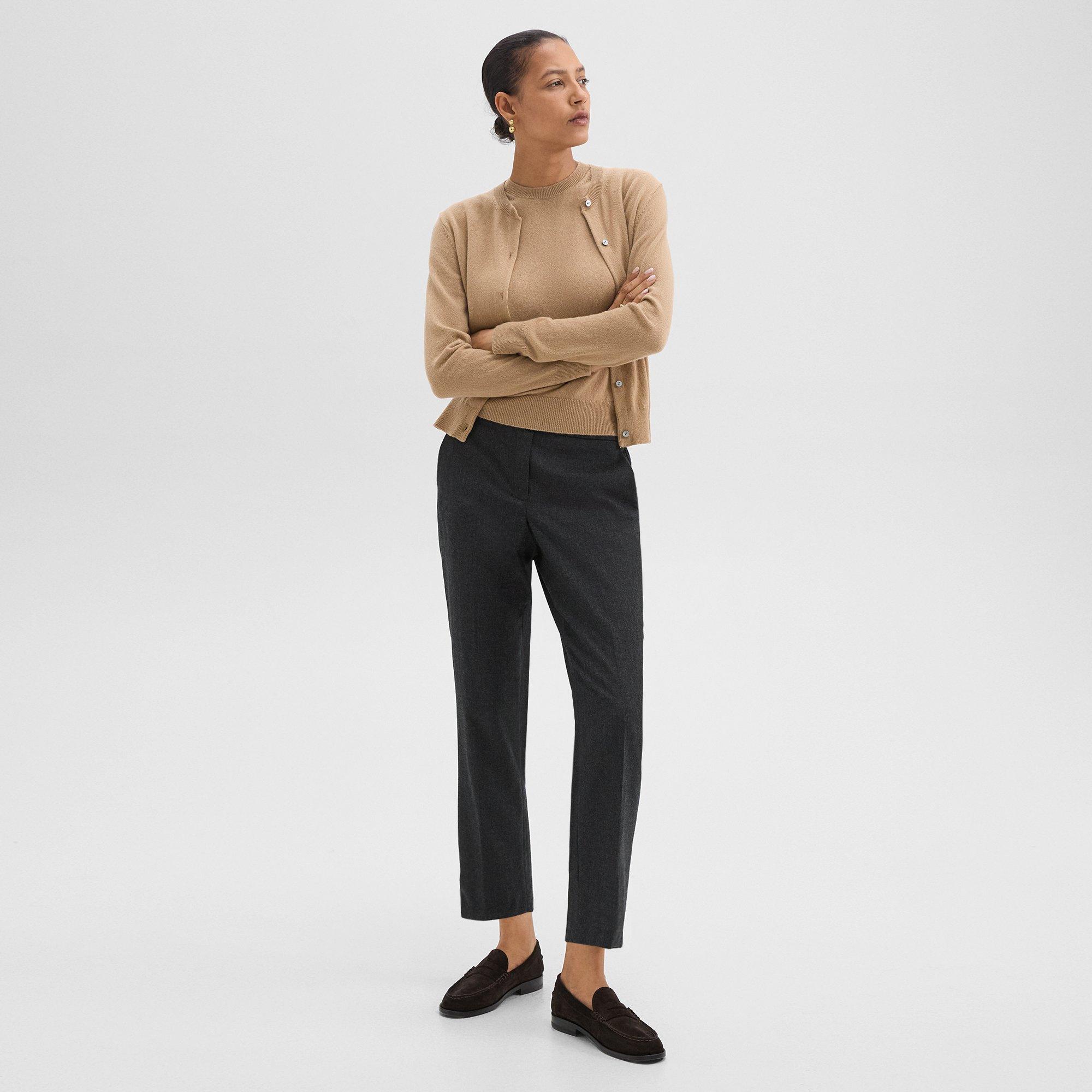 Treeca Pull-On Pant in Sleek Flannel