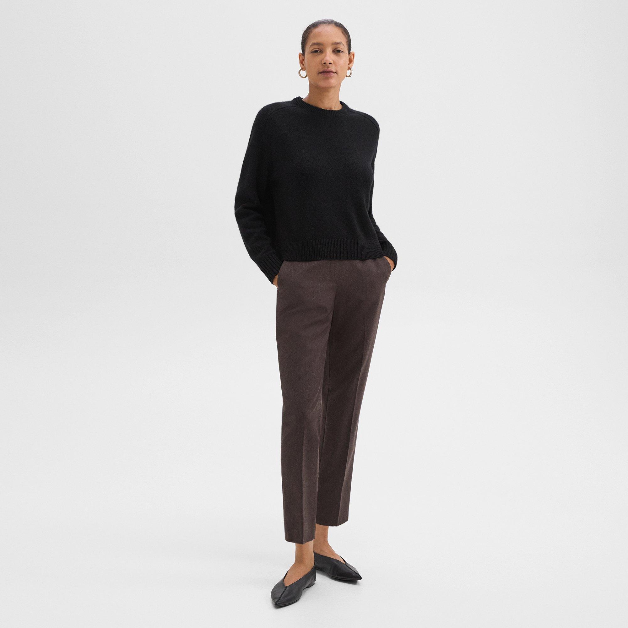 Treeca Pull-On Pant in Sleek Flannel